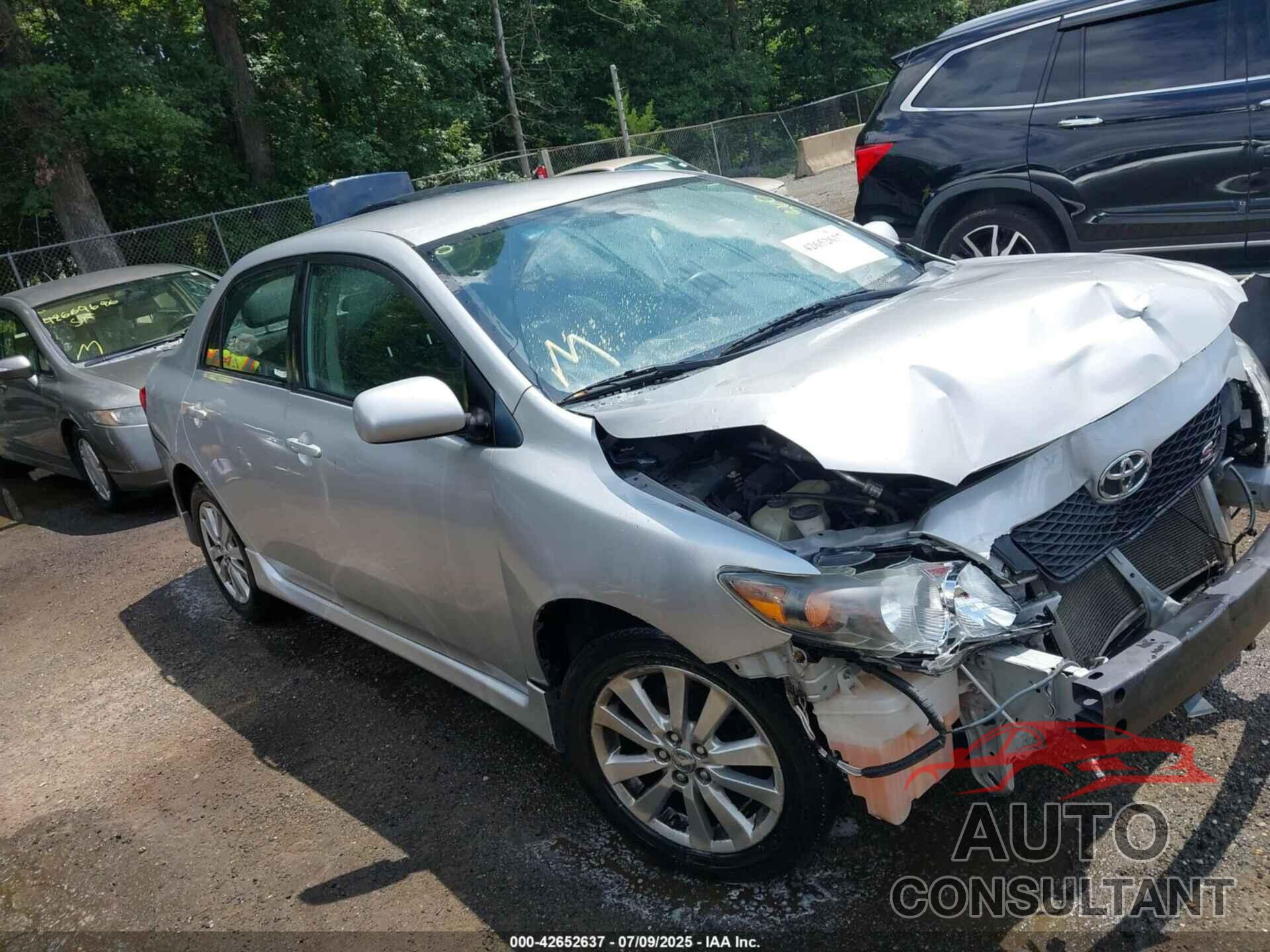 TOYOTA COROLLA 2010 - 2T1BU4EE6AC252531