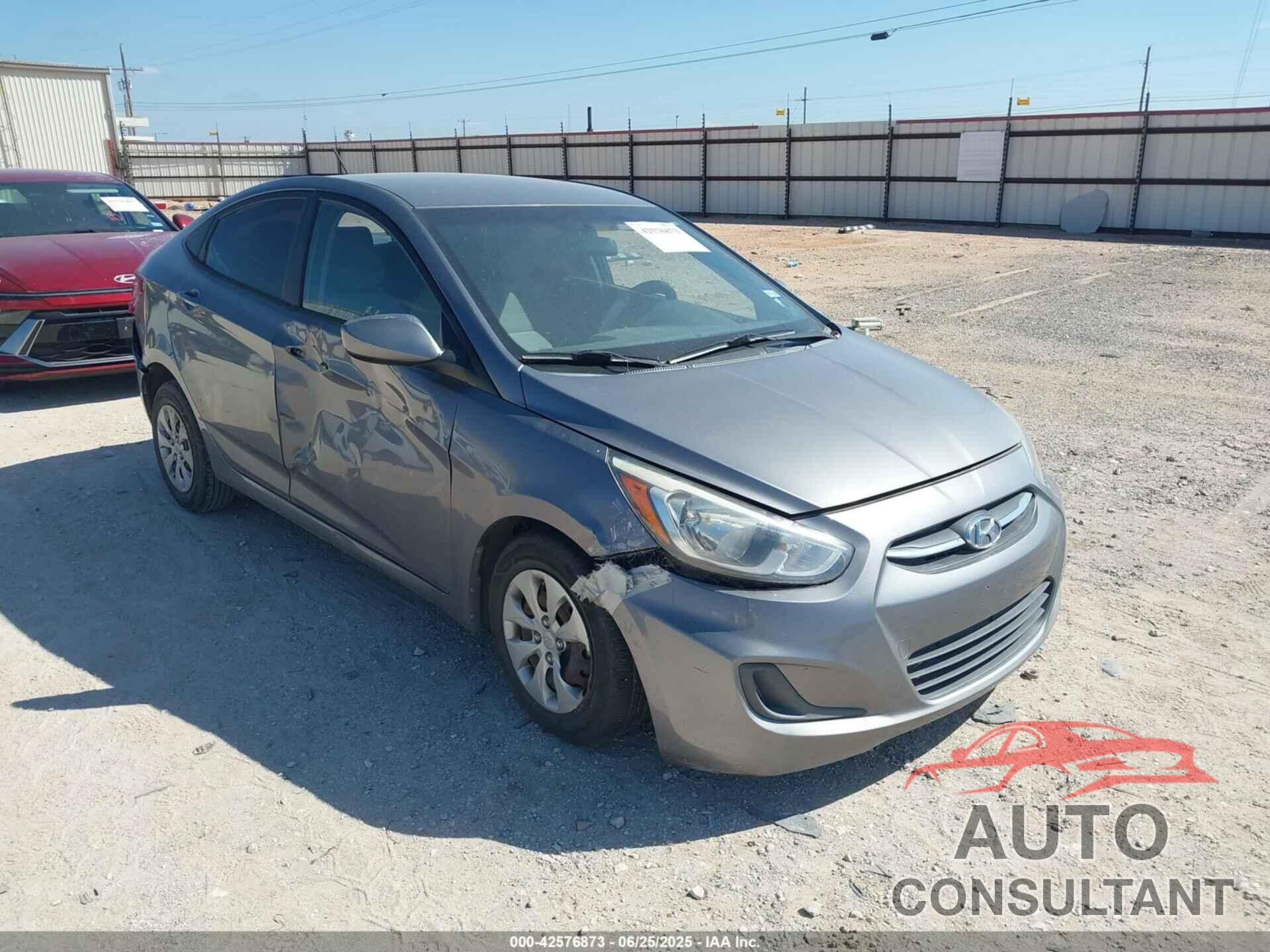 HYUNDAI ACCENT 2015 - KMHCT4AE5FU825177