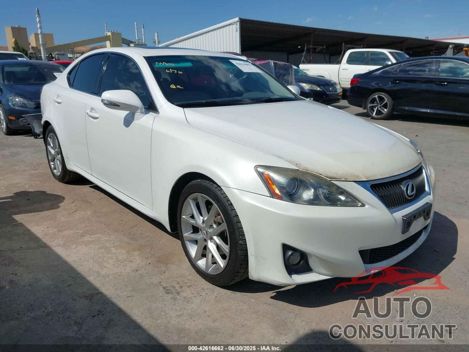 LEXUS IS 250 2011 - JTHBF5C24B5133785