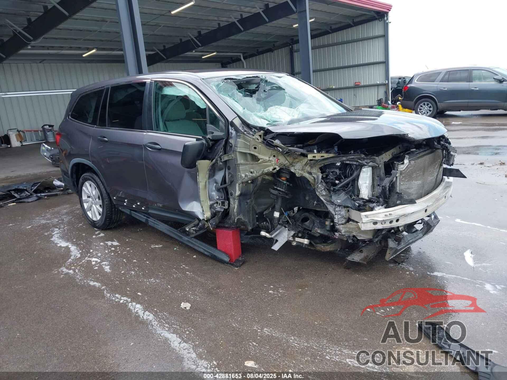 HONDA PILOT 2019 - 5FNYF5H16KB022620