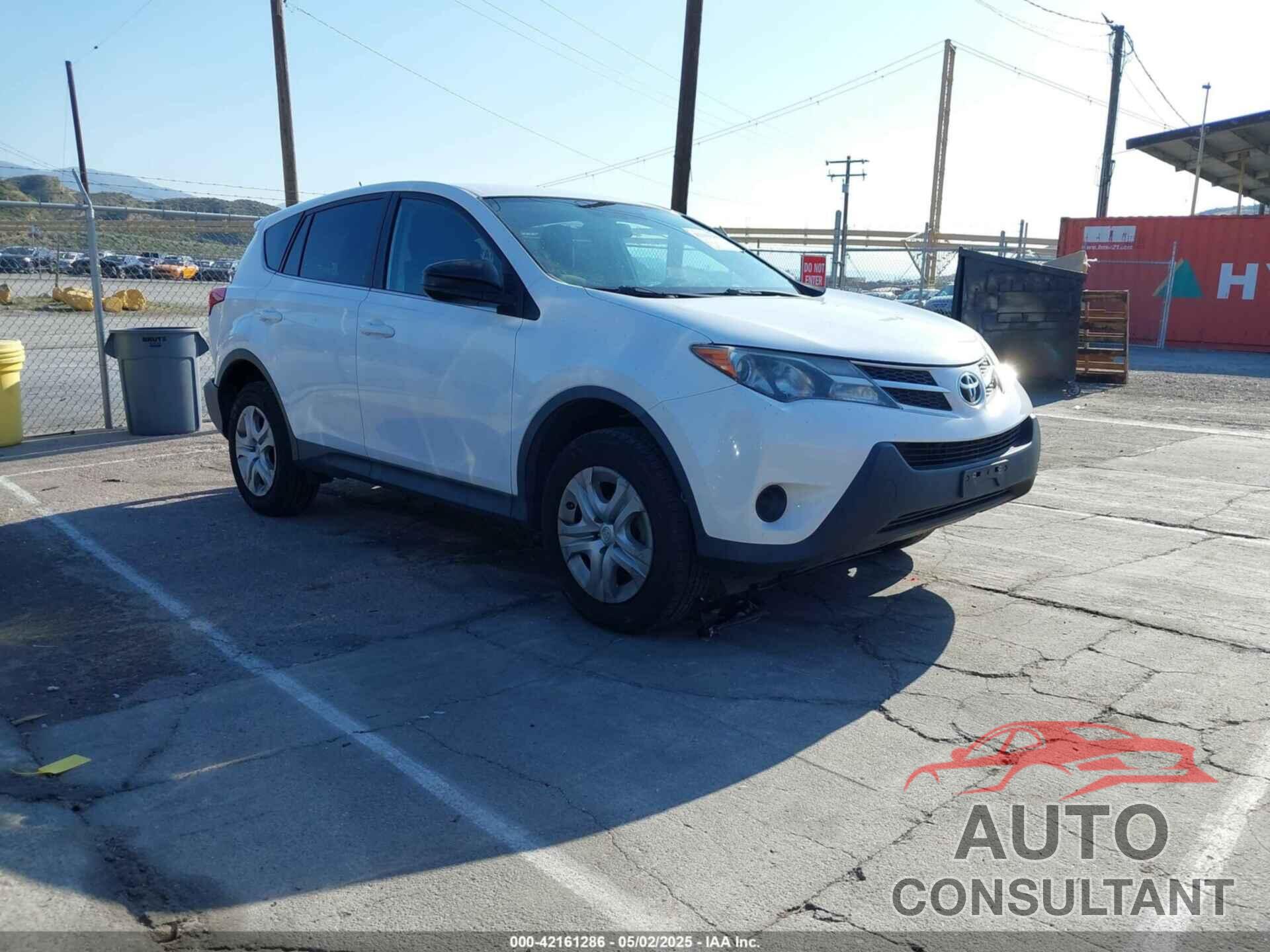 TOYOTA RAV4 2015 - 2T3ZFREV8FW229707