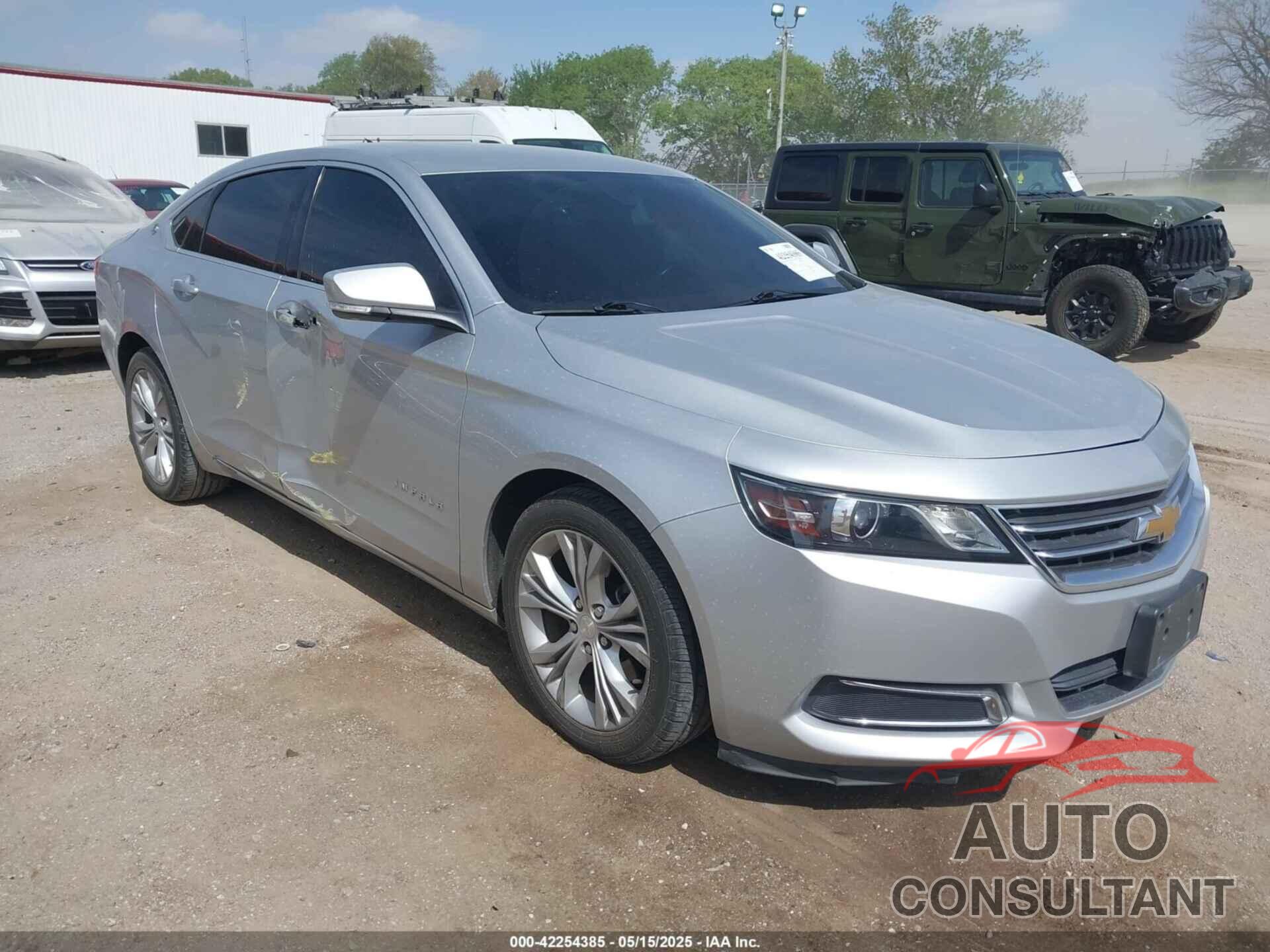 CHEVROLET IMPALA 2015 - 2G1125S39F9284609