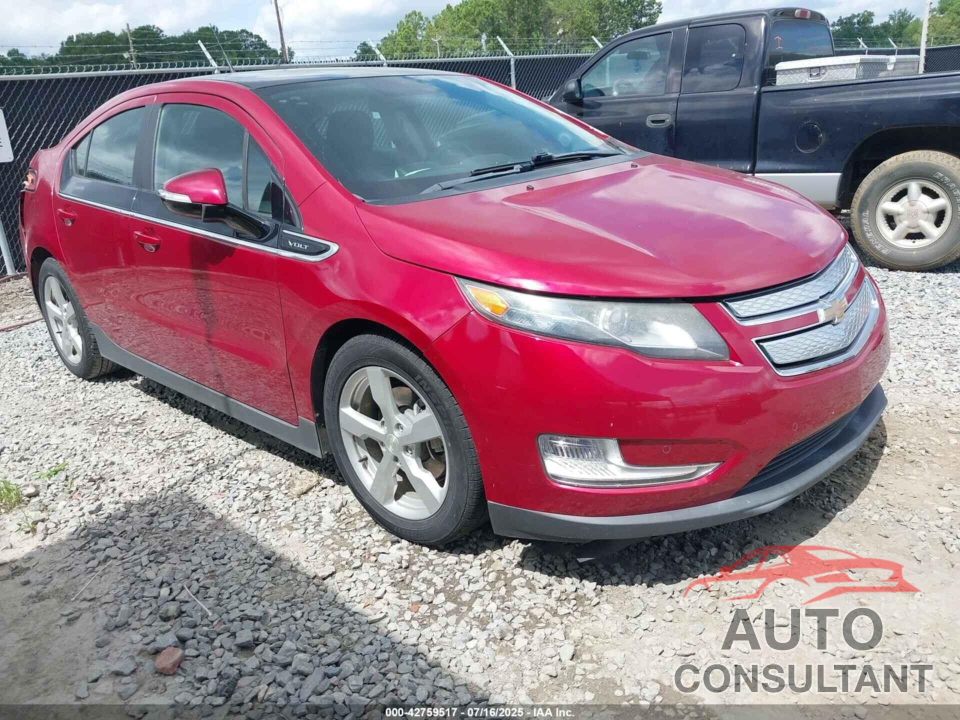 CHEVROLET VOLT 2012 - 1G1RA6E48CU104678