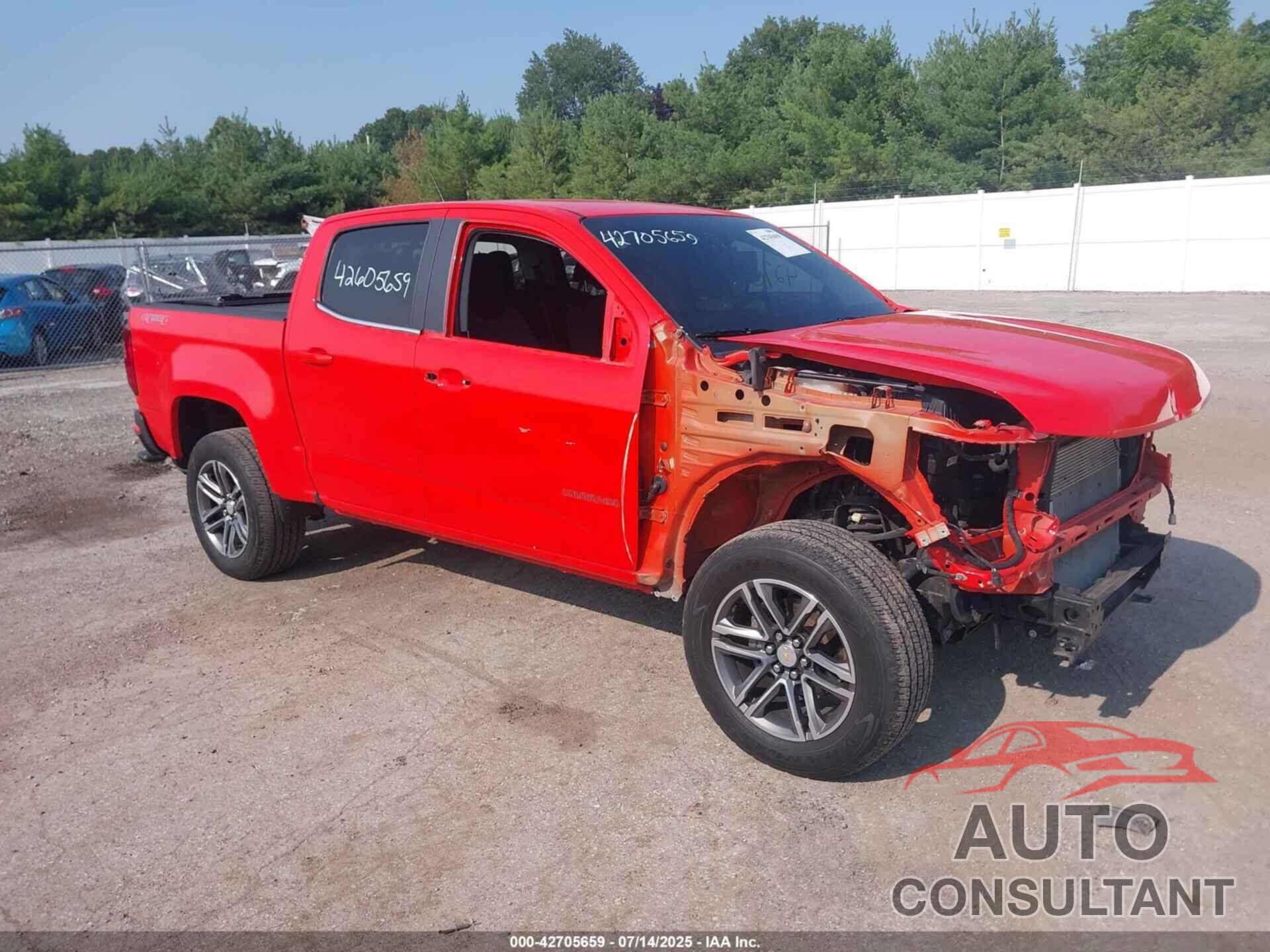 CHEVROLET COLORADO 2019 - 1GCGTCEN6K1285487