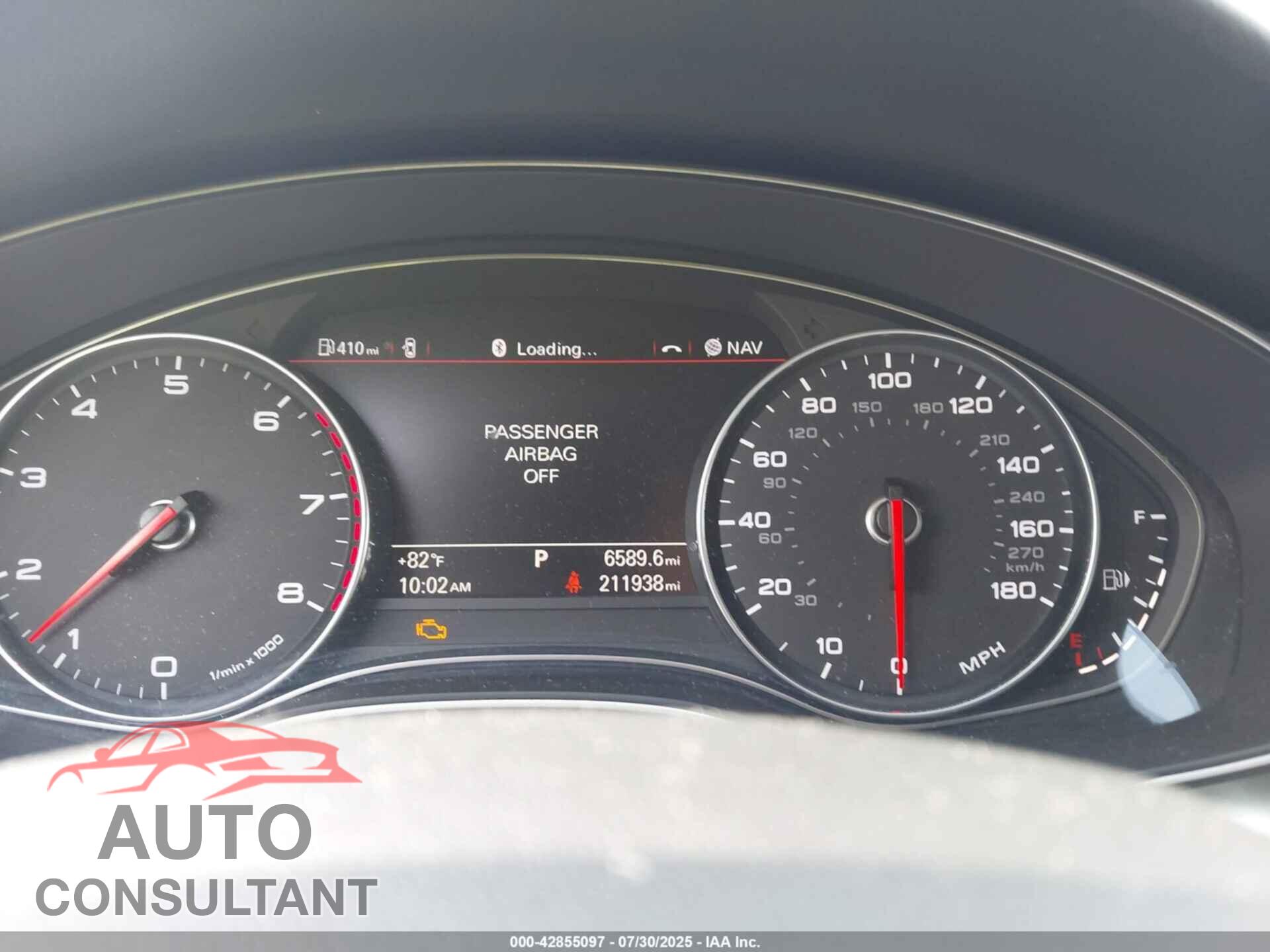 AUDI A6 2012 - WAUDFAFC2CN100676