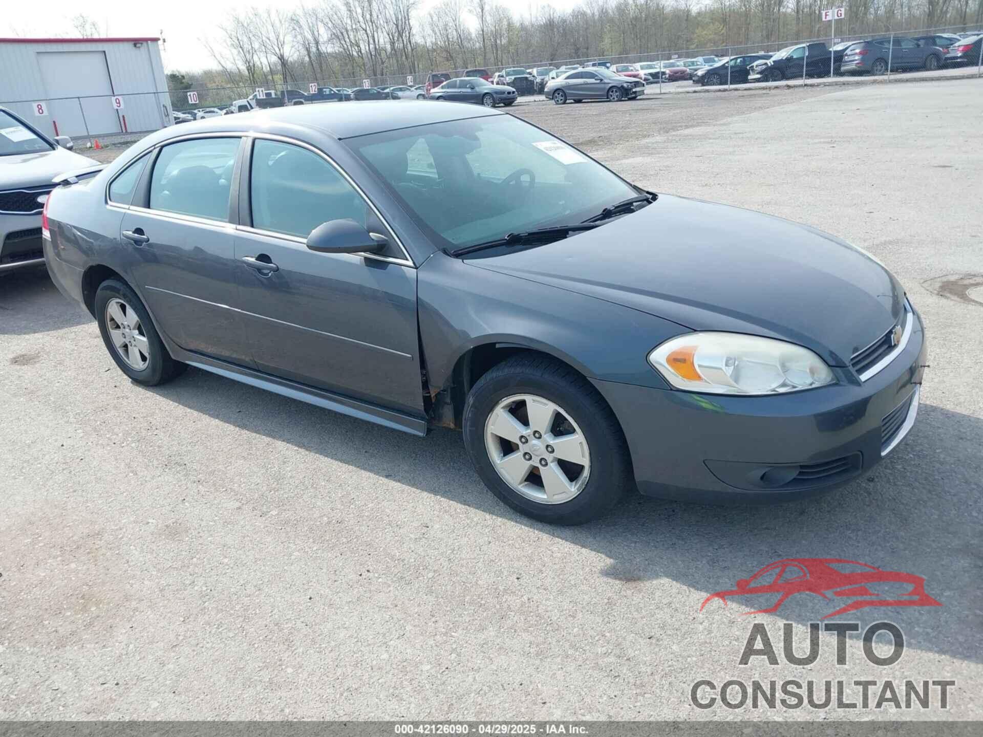 CHEVROLET IMPALA 2010 - 2G1WB5EK3A1204768