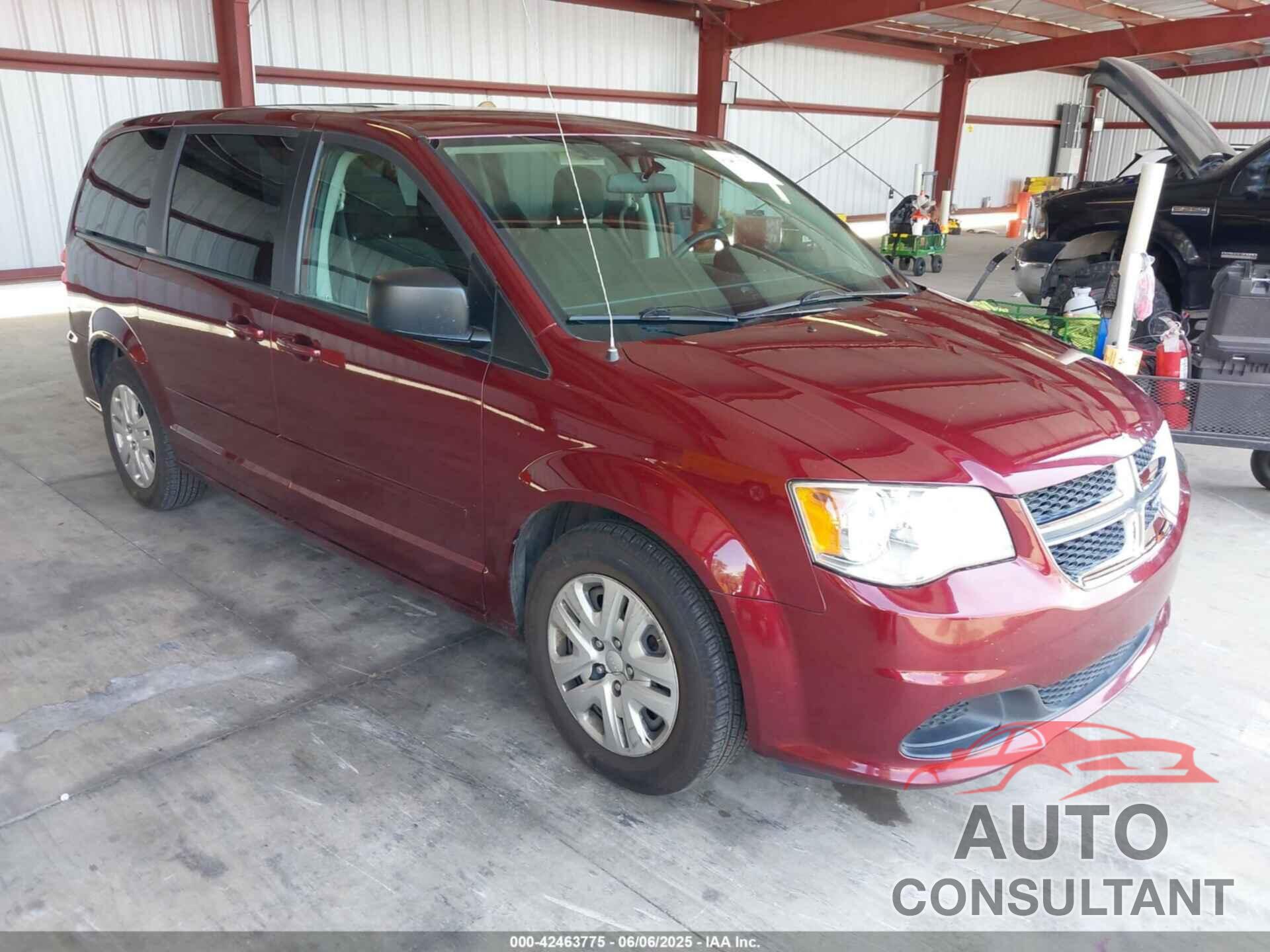 DODGE GRAND CARAVAN 2017 - 2C4RDGBG0HR606463
