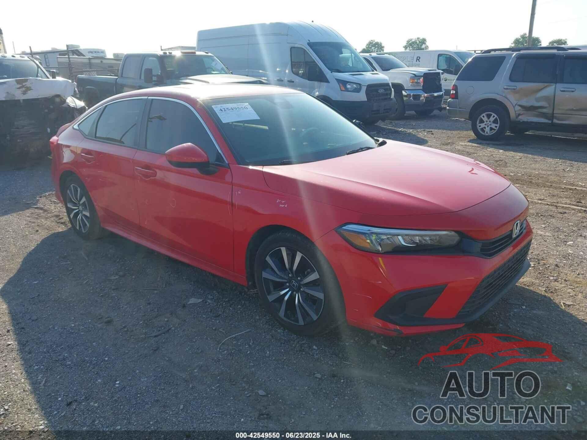 HONDA CIVIC 2022 - 2HGFE1F78NH318409