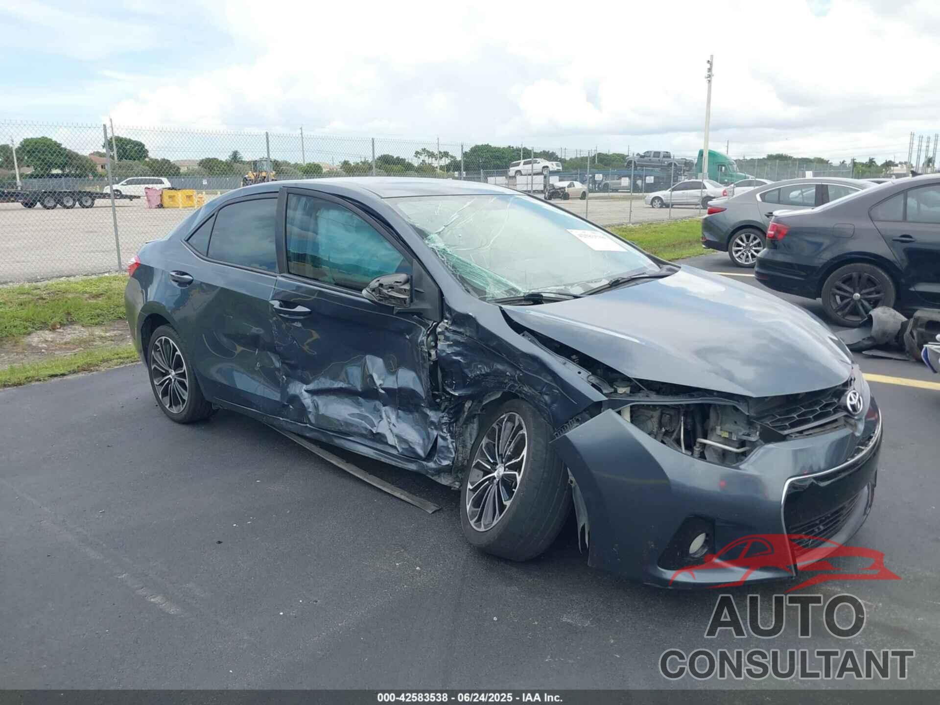 TOYOTA COROLLA 2015 - 2T1BURHEXFC378908