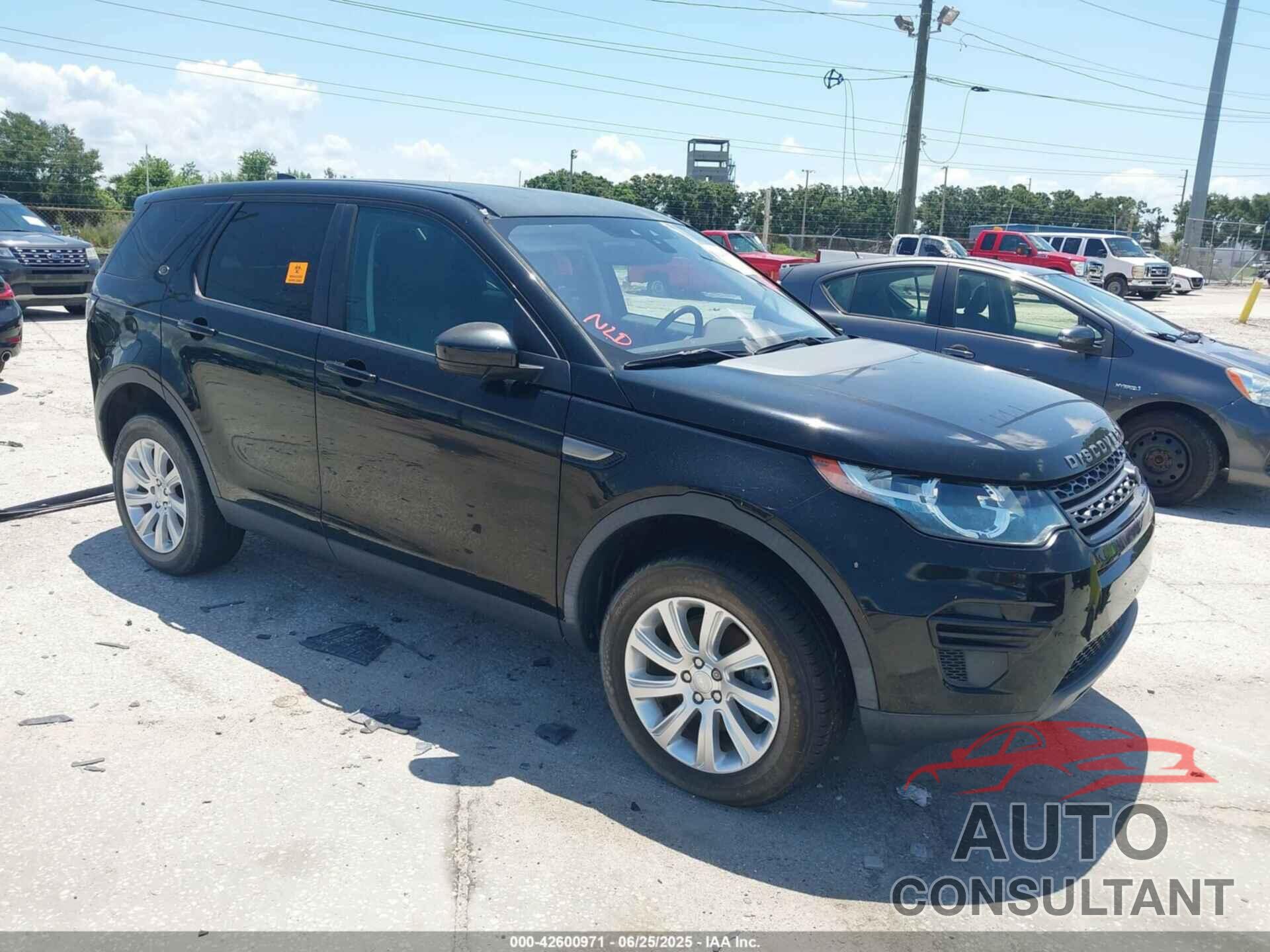 LAND ROVER DISCOVERY SPORT 2017 - SALCP2BG2HH652316