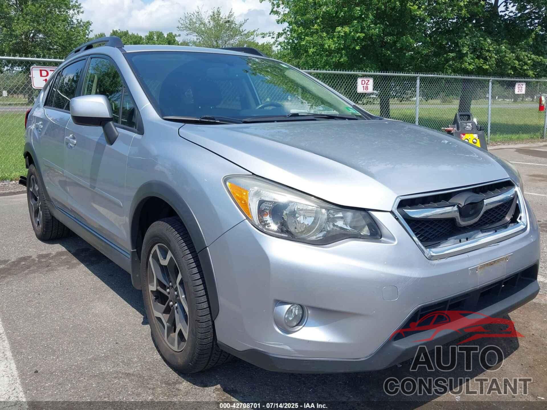 SUBARU XV CROSSTREK 2014 - JF2GPAGC6E8224111