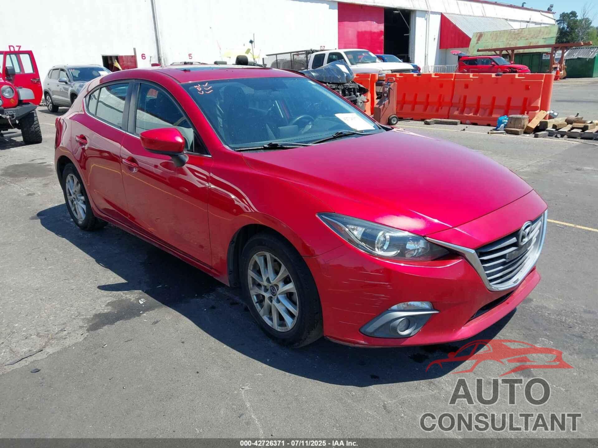 MAZDA MAZDA3 2015 - 3MZBM1L70FM170390