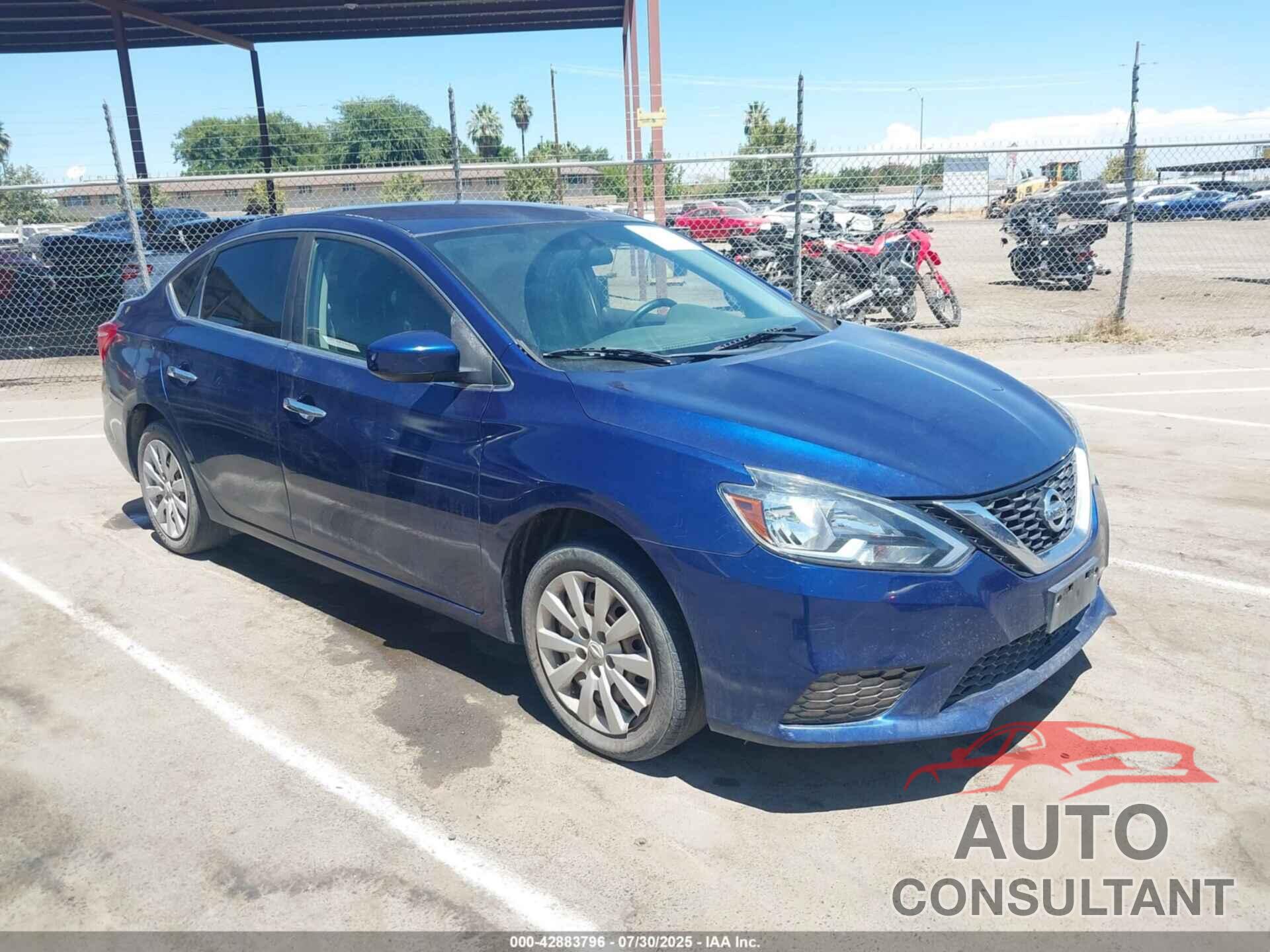 NISSAN SENTRA 2017 - 3N1AB7AP3HY265471