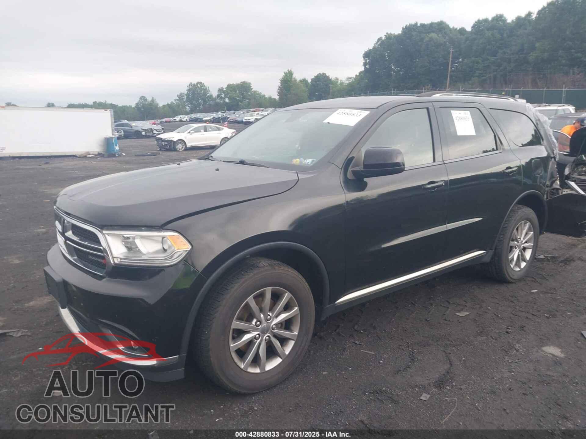 DODGE DURANGO 2017 - 1C4RDJAG2HC908117