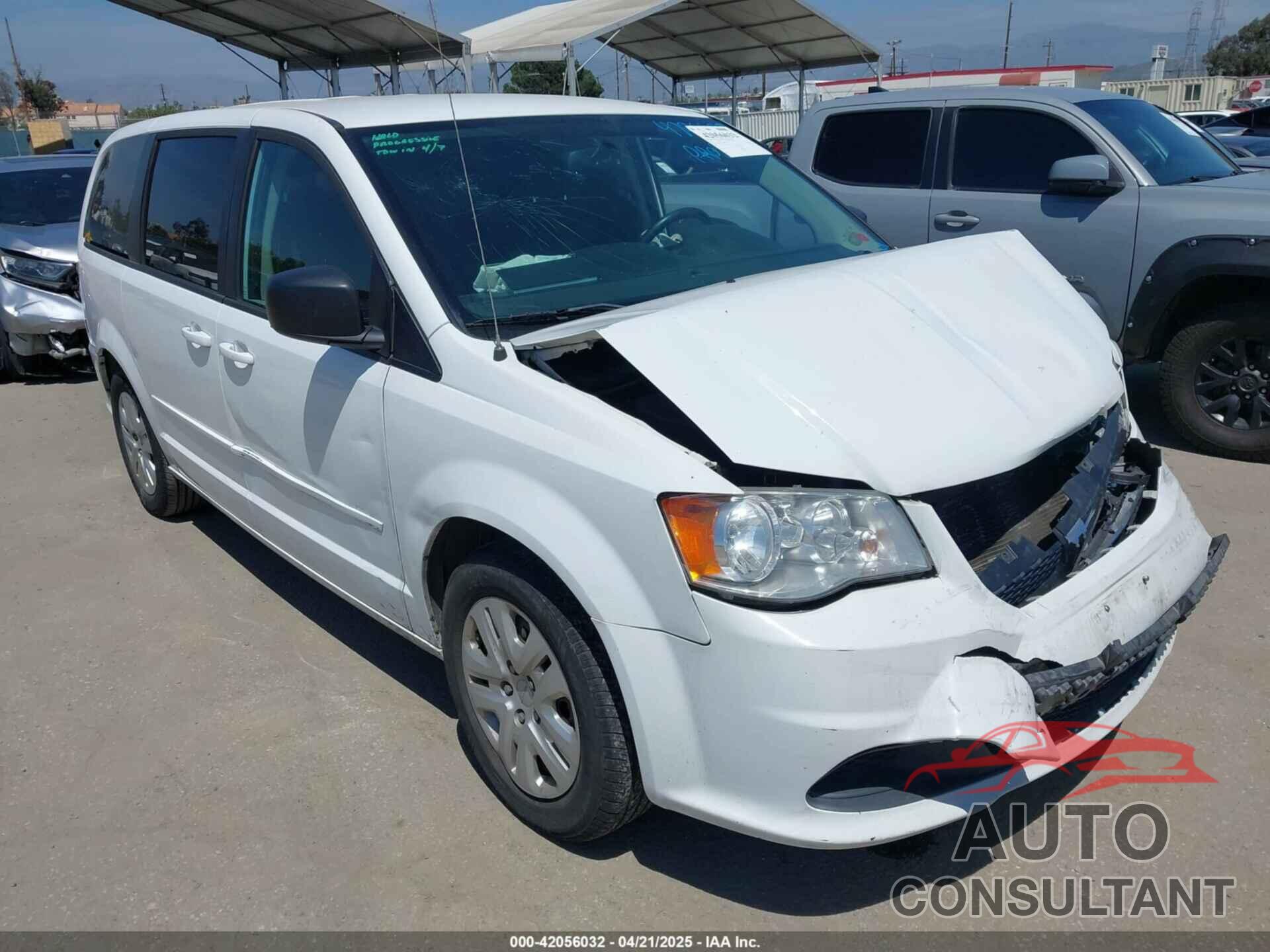 DODGE GRAND CARAVAN 2016 - 2C4RDGBG2GR311654