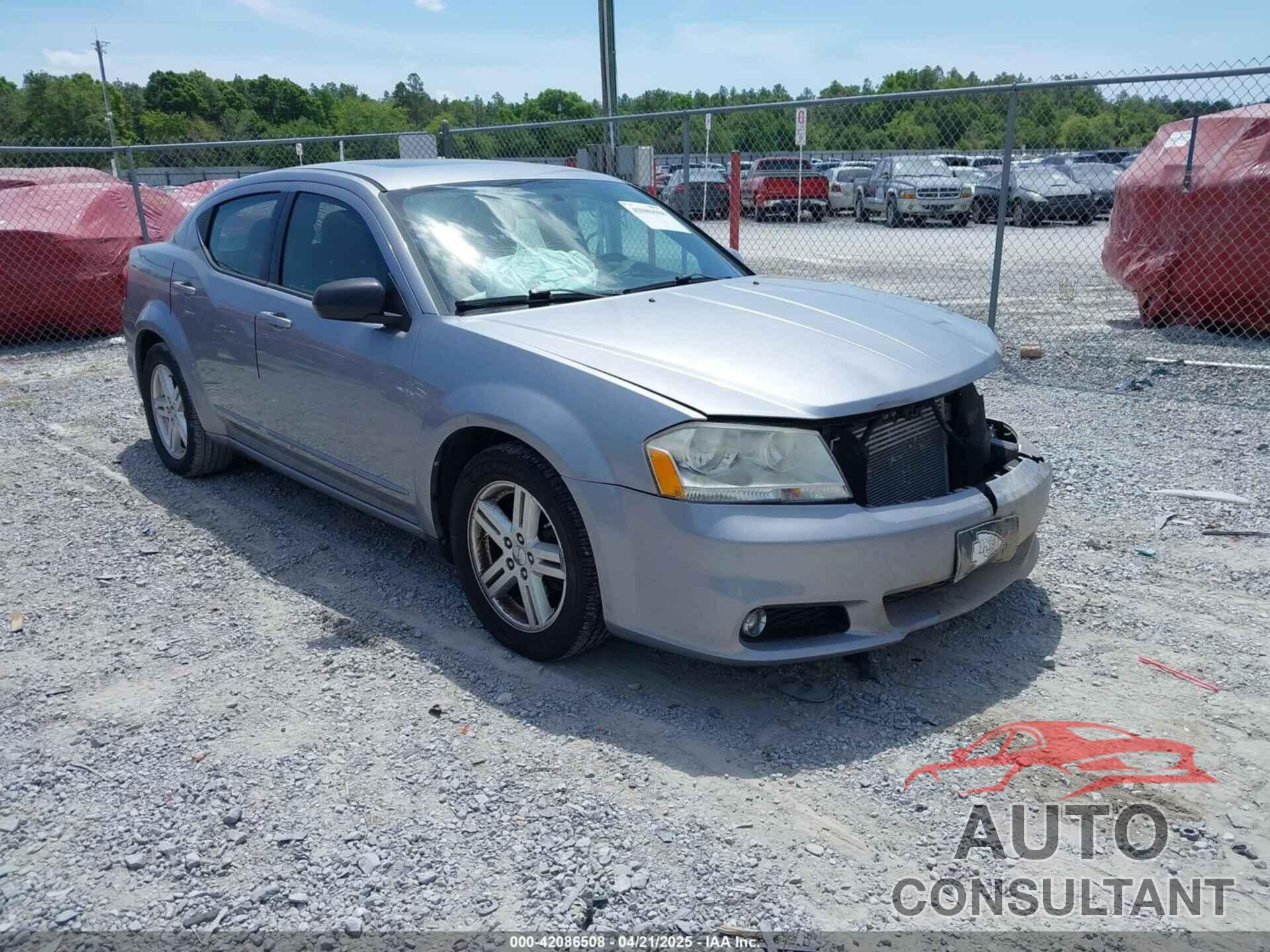 DODGE AVENGER 2013 - 1C3CDZCGXDN741008