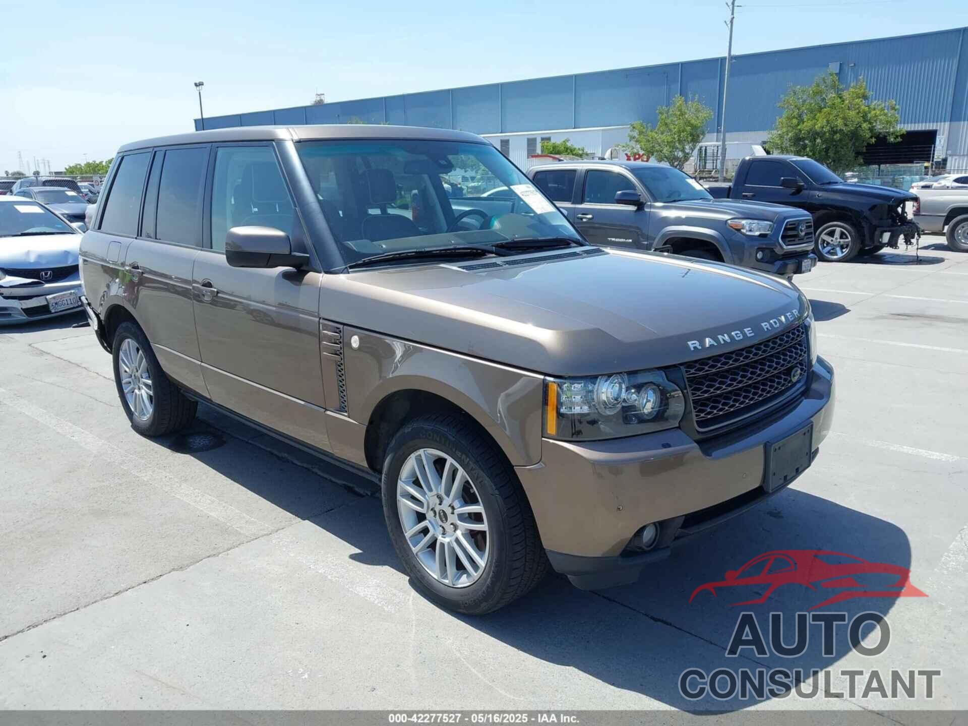 LAND ROVER RANGE ROVER 2012 - SALME1D44CA369585