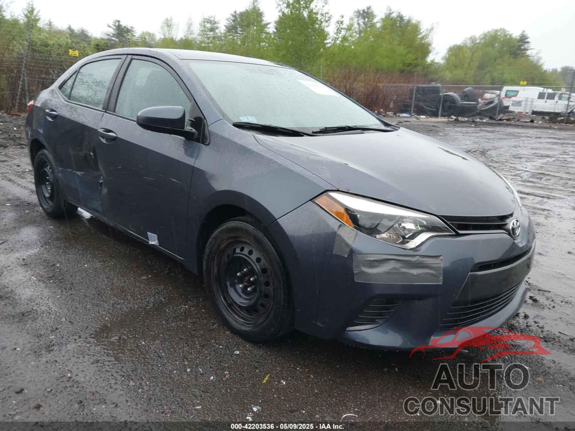 TOYOTA COROLLA 2016 - 2T1BURHE3GC647140