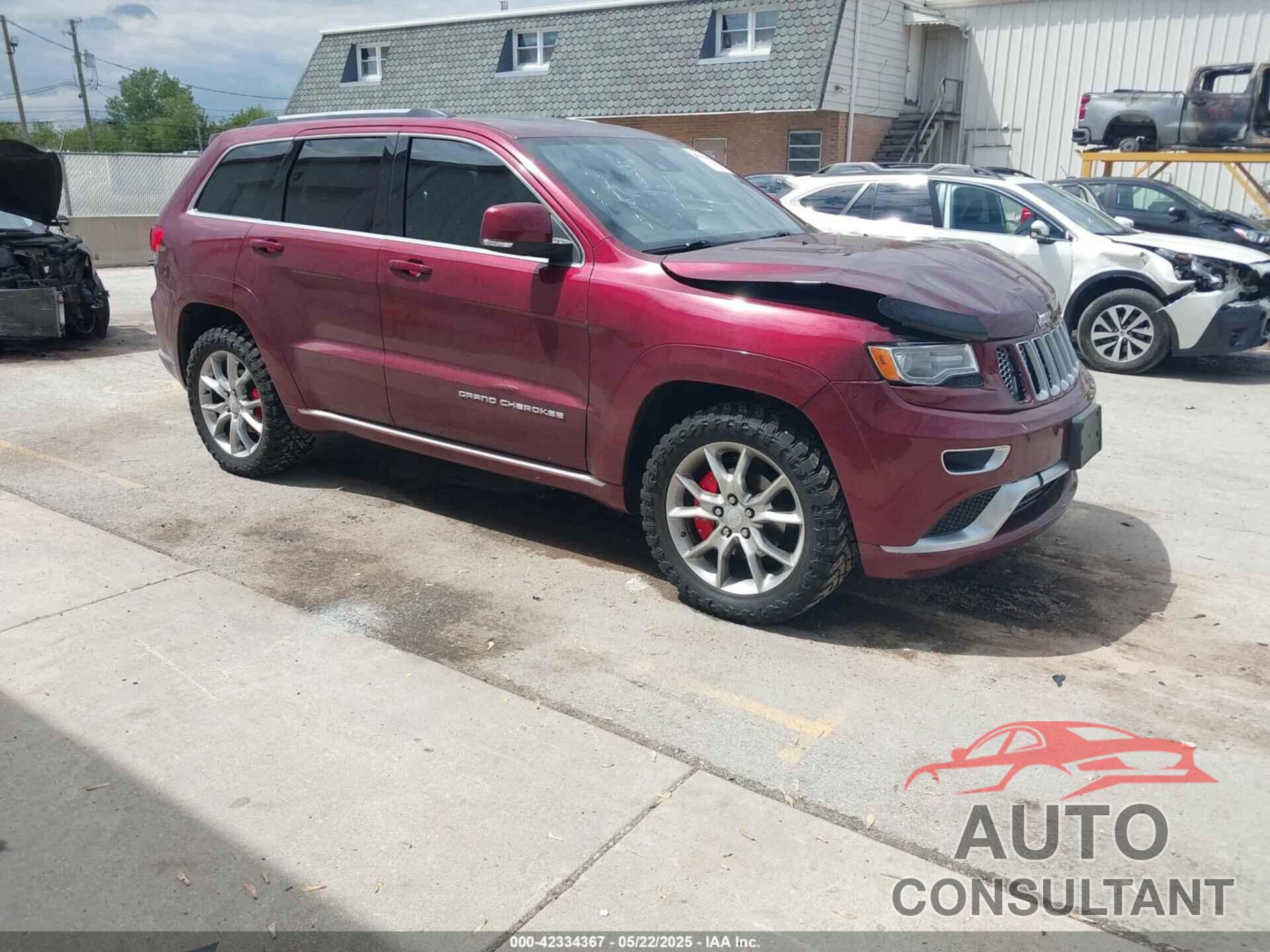JEEP GRAND CHEROKEE 2016 - 1C4RJFJG0GC337554