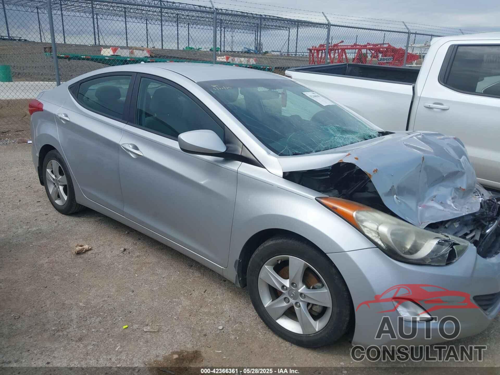 HYUNDAI ELANTRA 2013 - 5NPDH4AEXDH433748