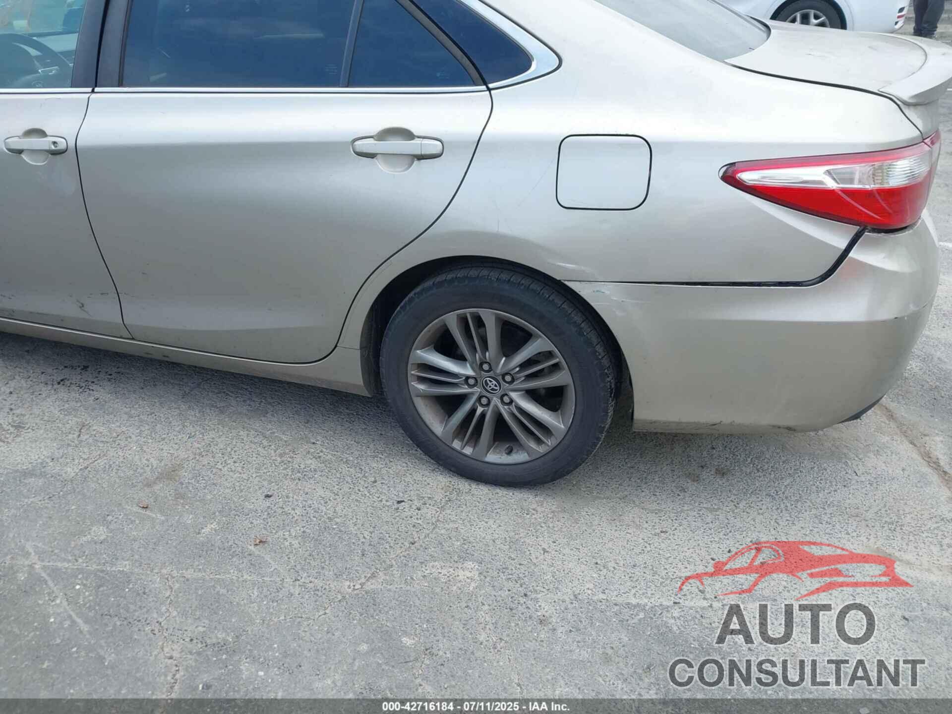 TOYOTA CAMRY 2016 - 4T1BF1FK5GU170682