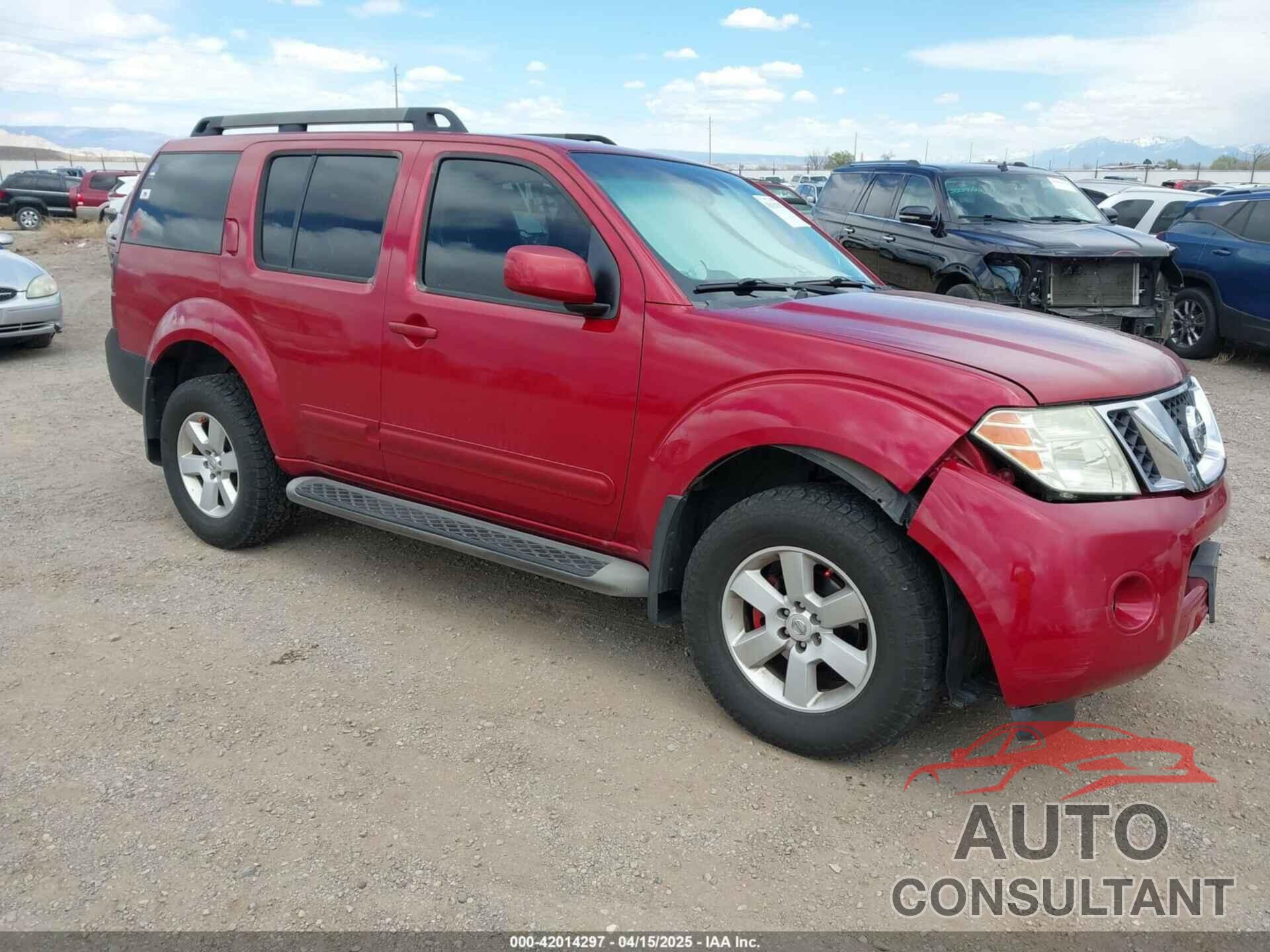 NISSAN PATHFINDER 2011 - 5N1AR1NBXBC605683