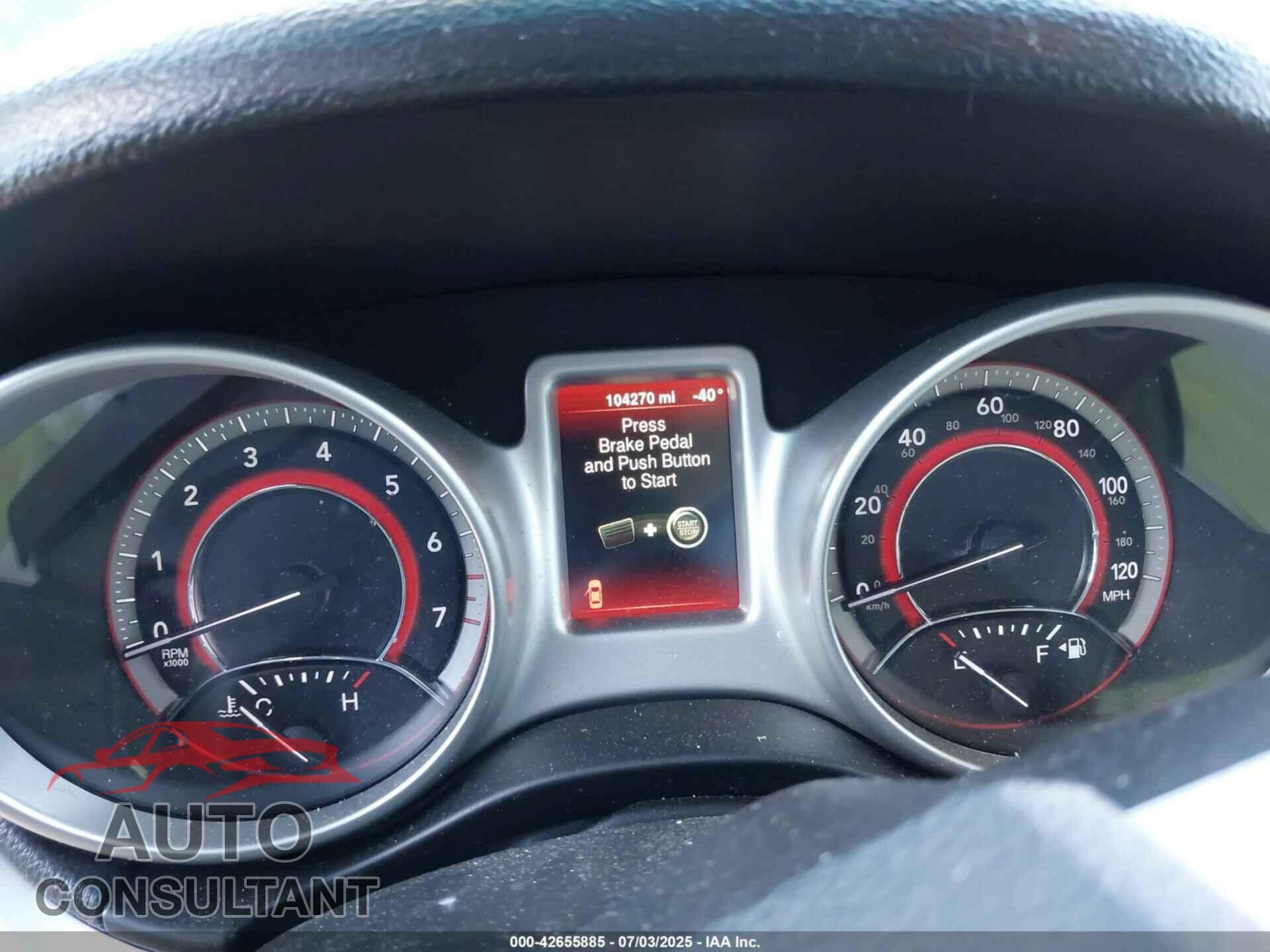 DODGE JOURNEY 2015 - 3C4PDCAB2FT530566