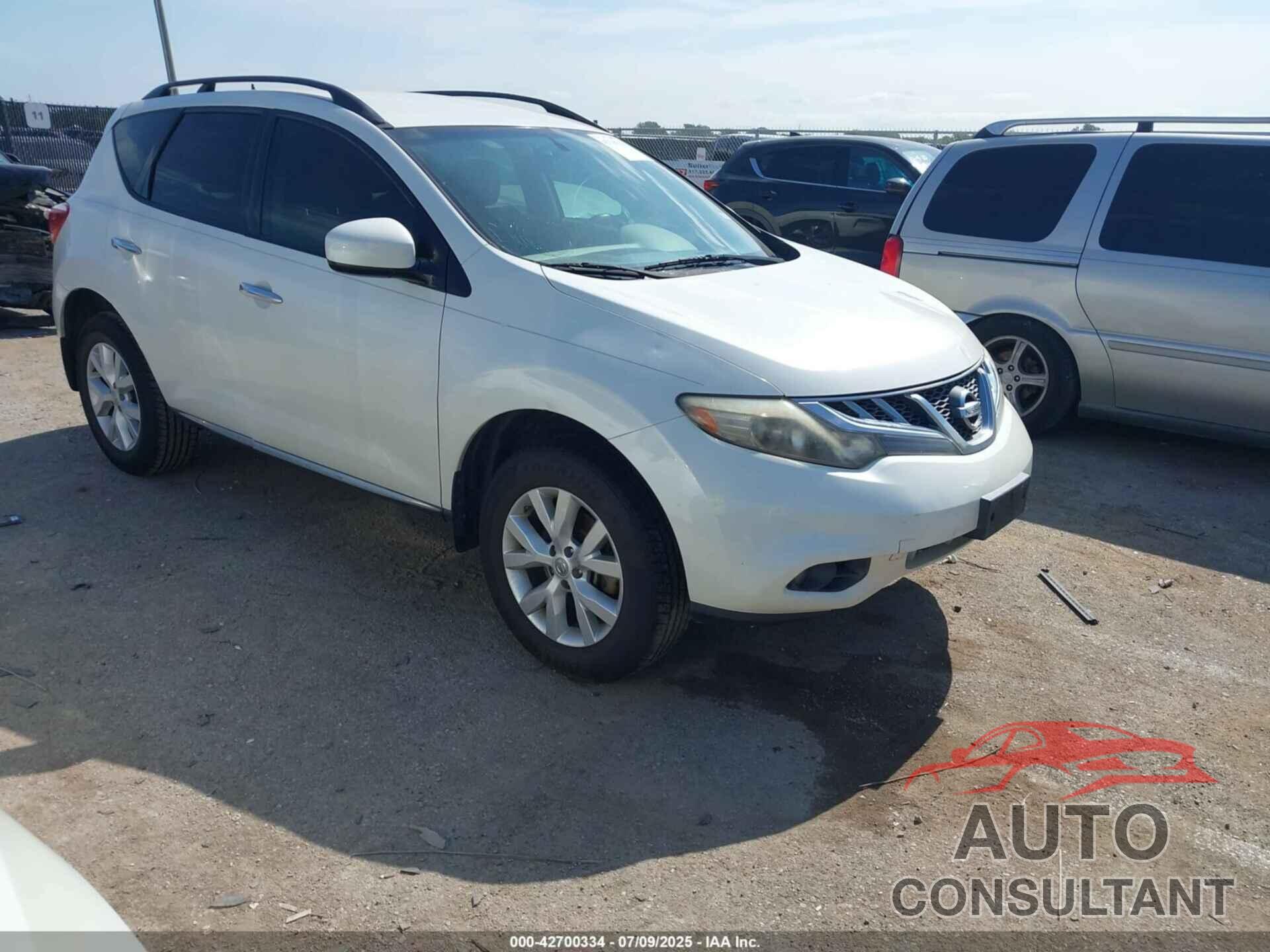 NISSAN MURANO 2014 - JN8AZ1MU3EW402553