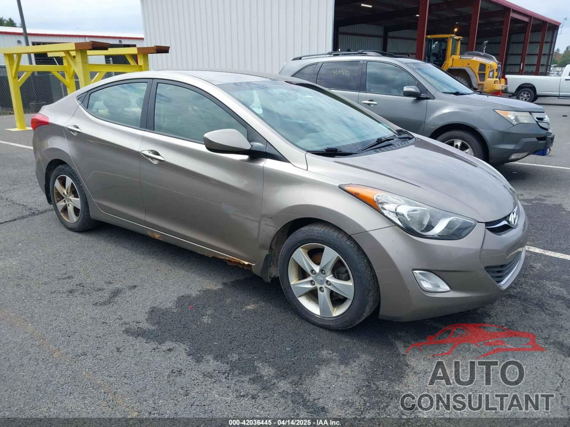 HYUNDAI ELANTRA 2013 - 5NPDH4AE6DH244708