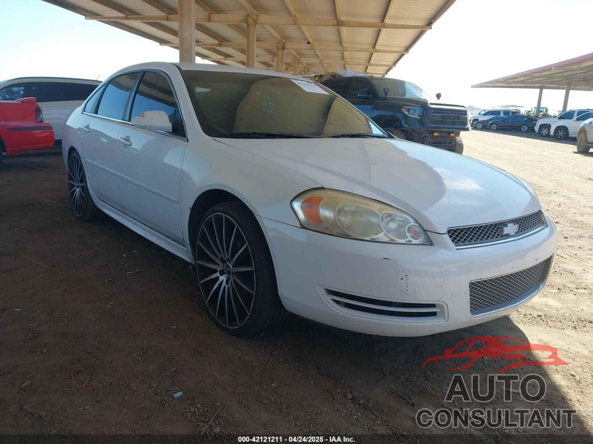 CHEVROLET IMPALA 2013 - 2G1WF5E36D1249852