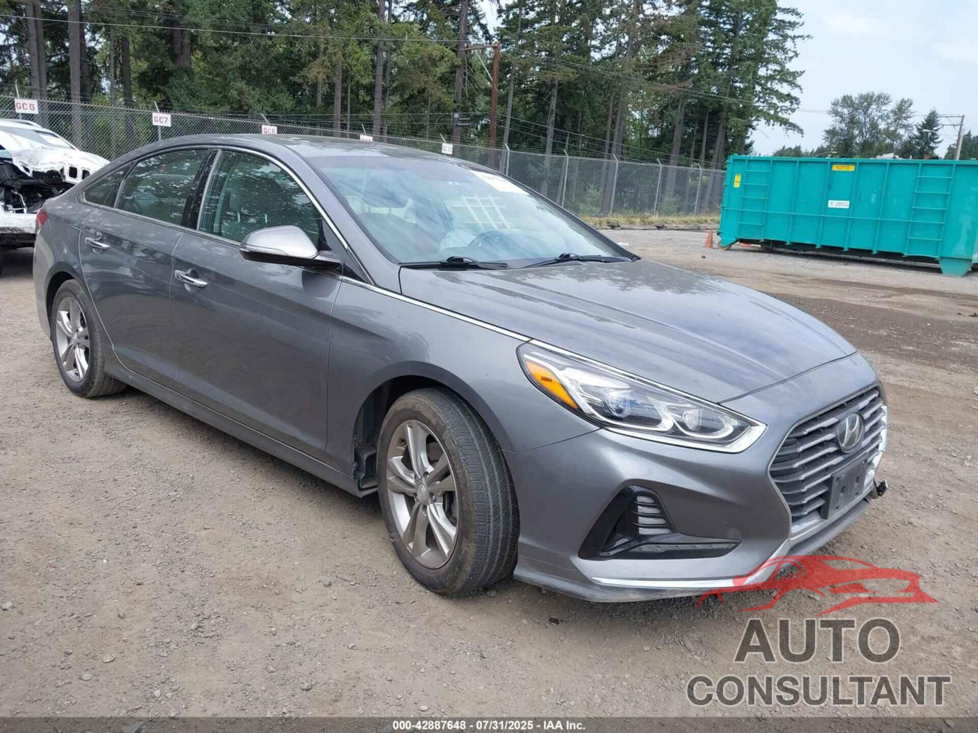 HYUNDAI SONATA 2018 - 5NPE34AF4JH653751
