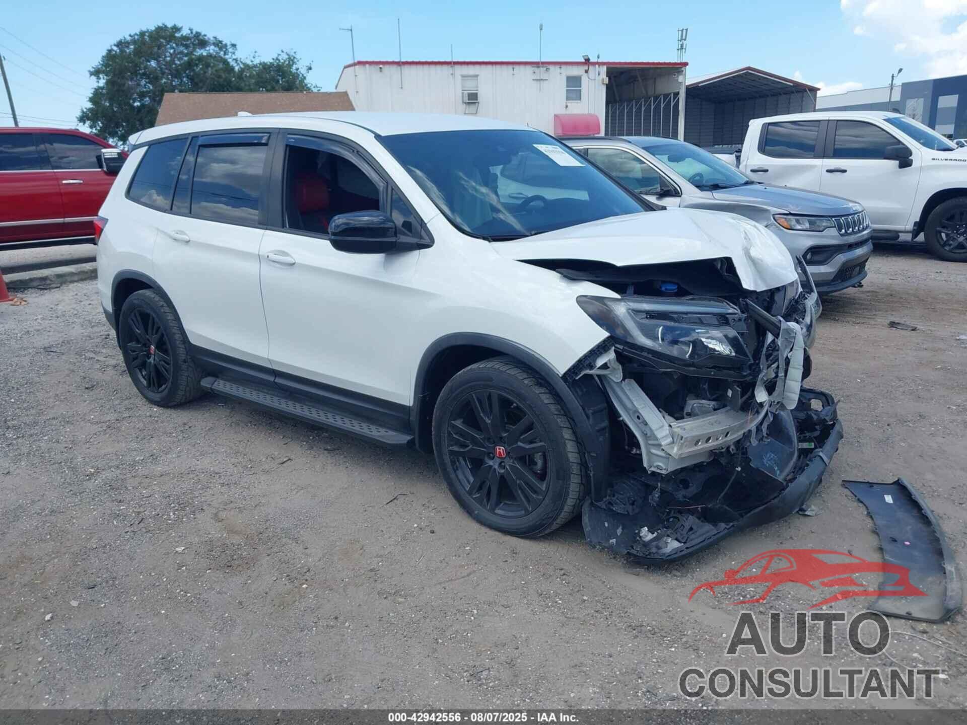 HONDA PASSPORT 2021 - 5FNYF7H24MB002258