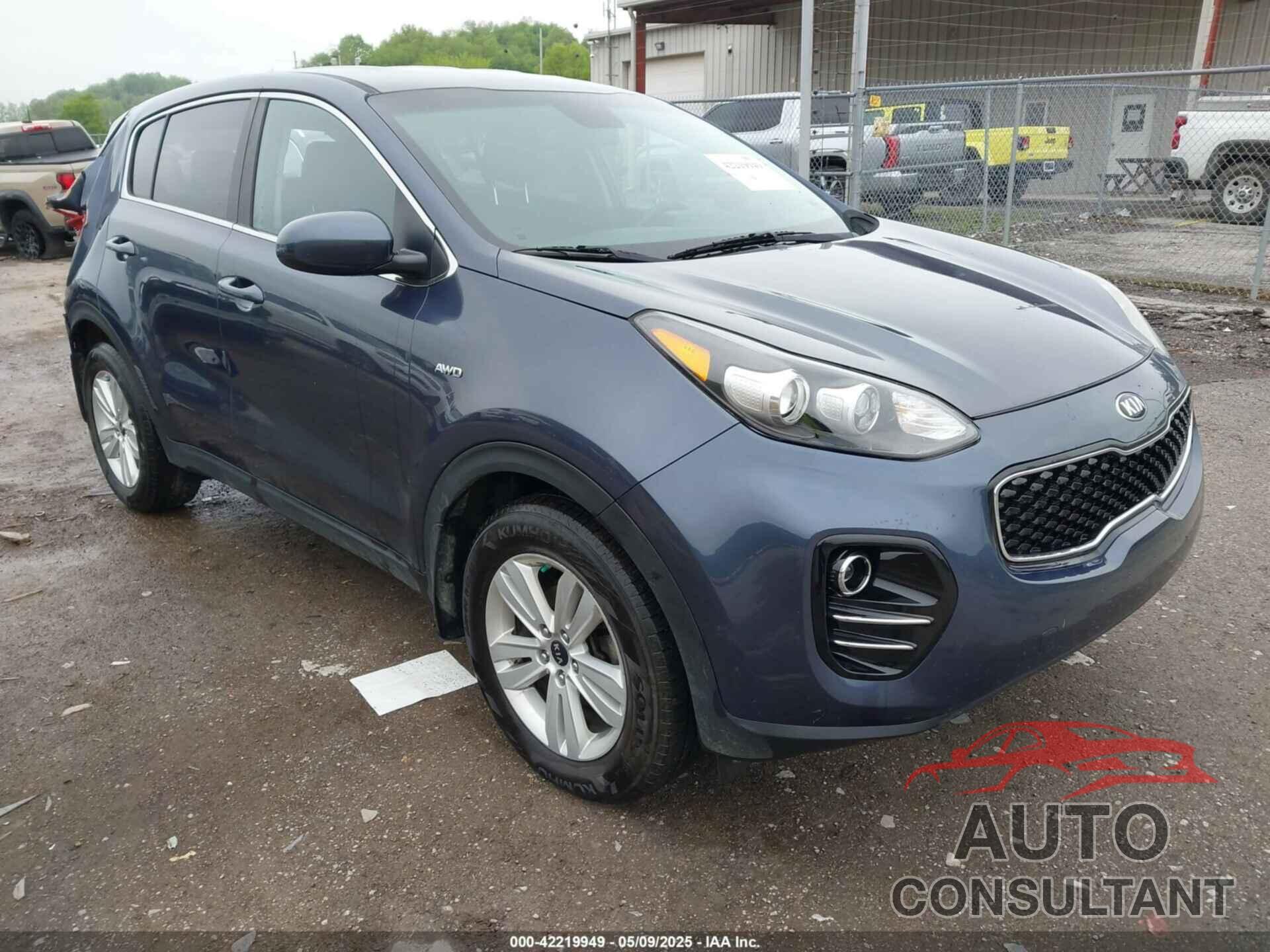 KIA SPORTAGE 2019 - KNDPMCAC9K7513612