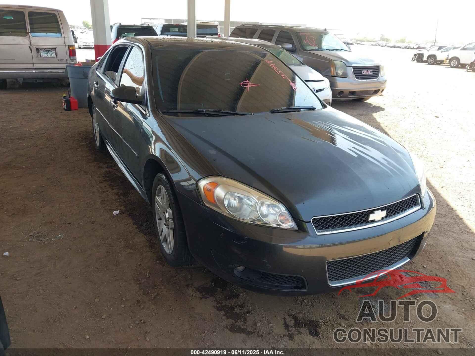 CHEVROLET IMPALA 2013 - 2G1WC5E34D1235649