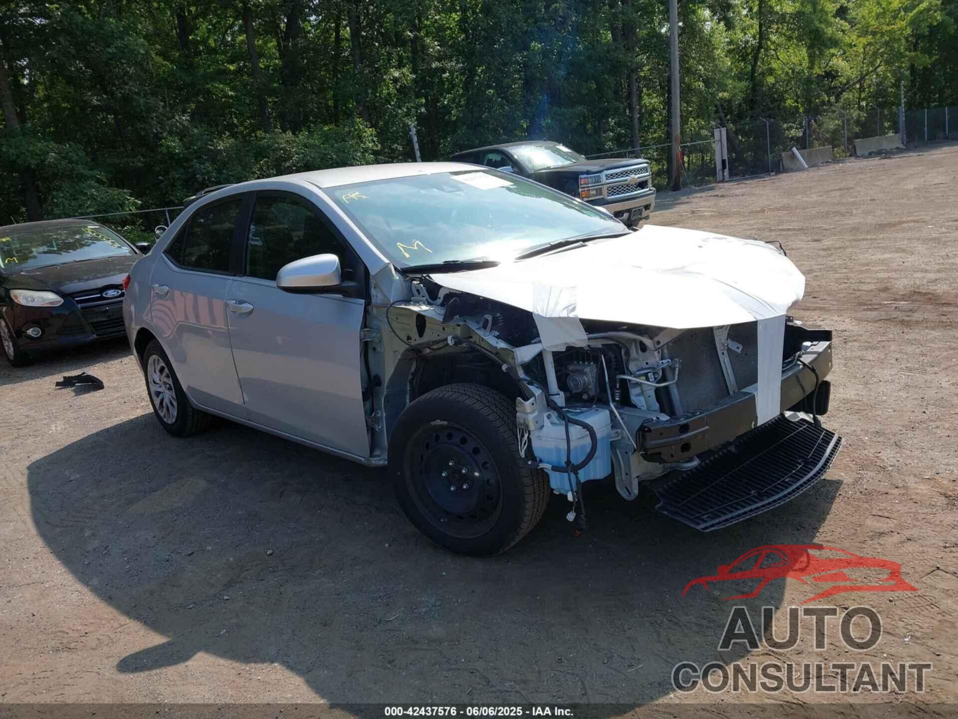TOYOTA COROLLA 2019 - 2T1BURHE6KC133369