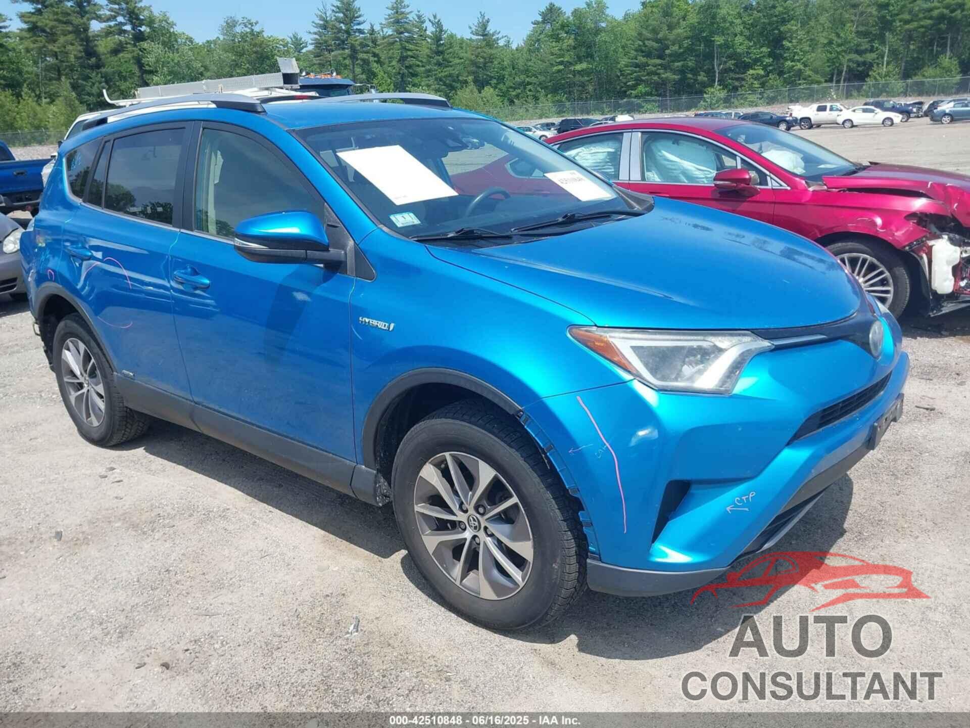 TOYOTA RAV4 HYBRID 2018 - JTMRJREV6JD252410