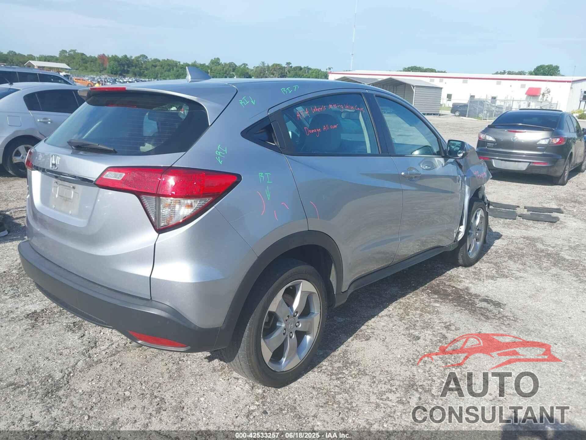 HONDA HR-V 2021 - 3CZRU5H38MM711014