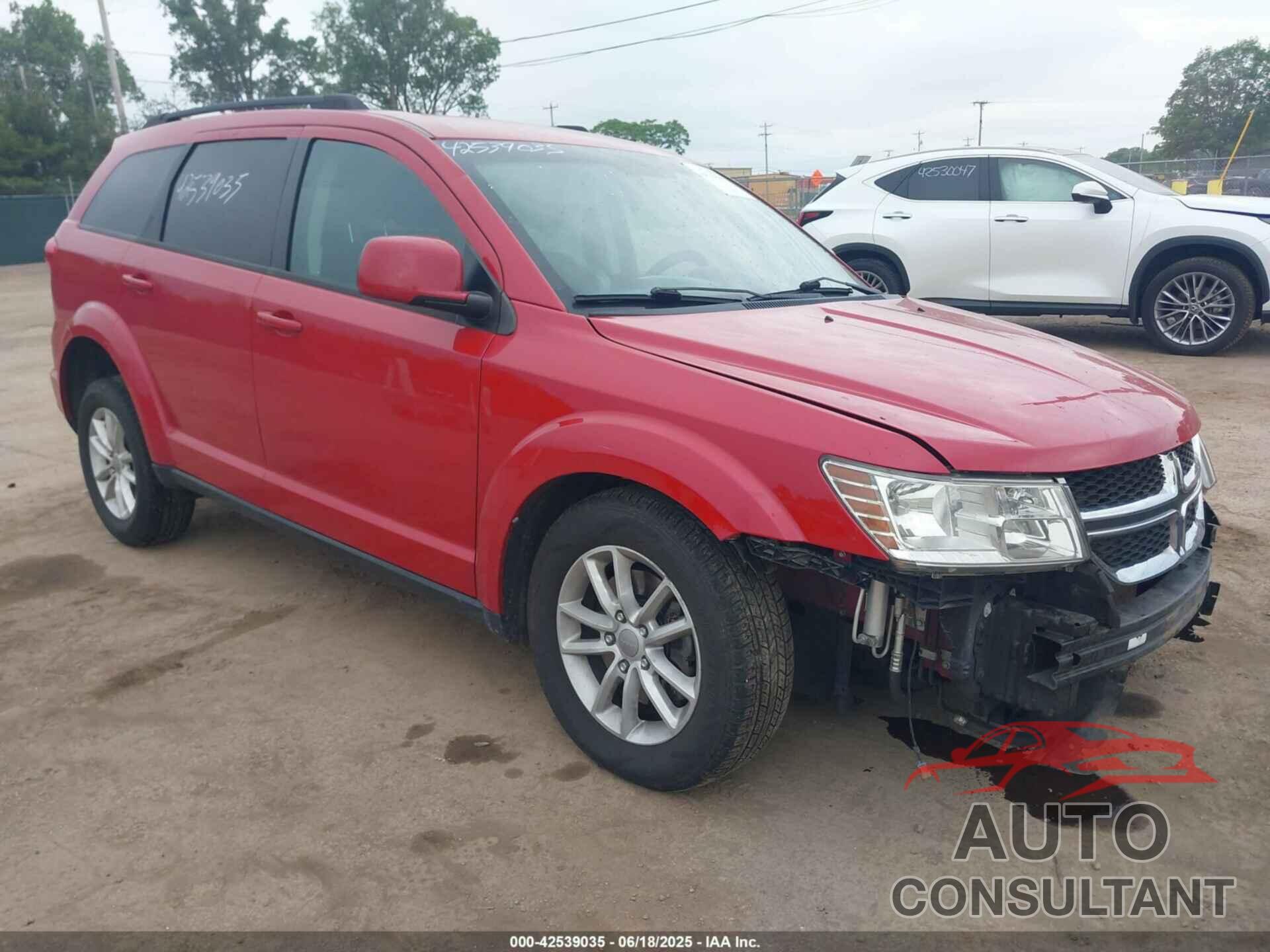 DODGE JOURNEY 2016 - 3C4PDDBG9GT105816