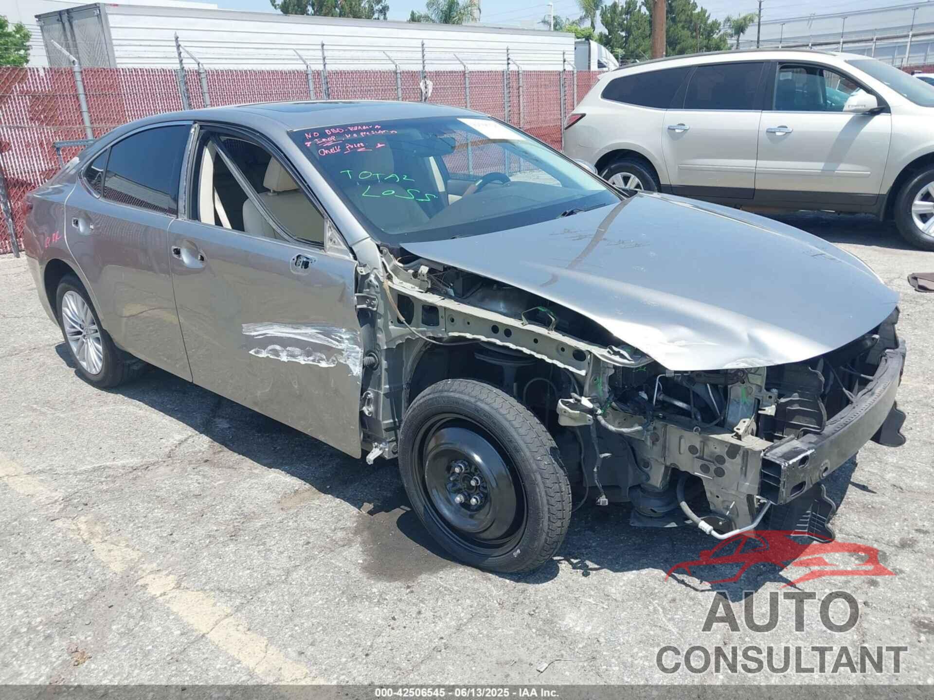LEXUS ES 350 2016 - 58ABK1GG4GU007391