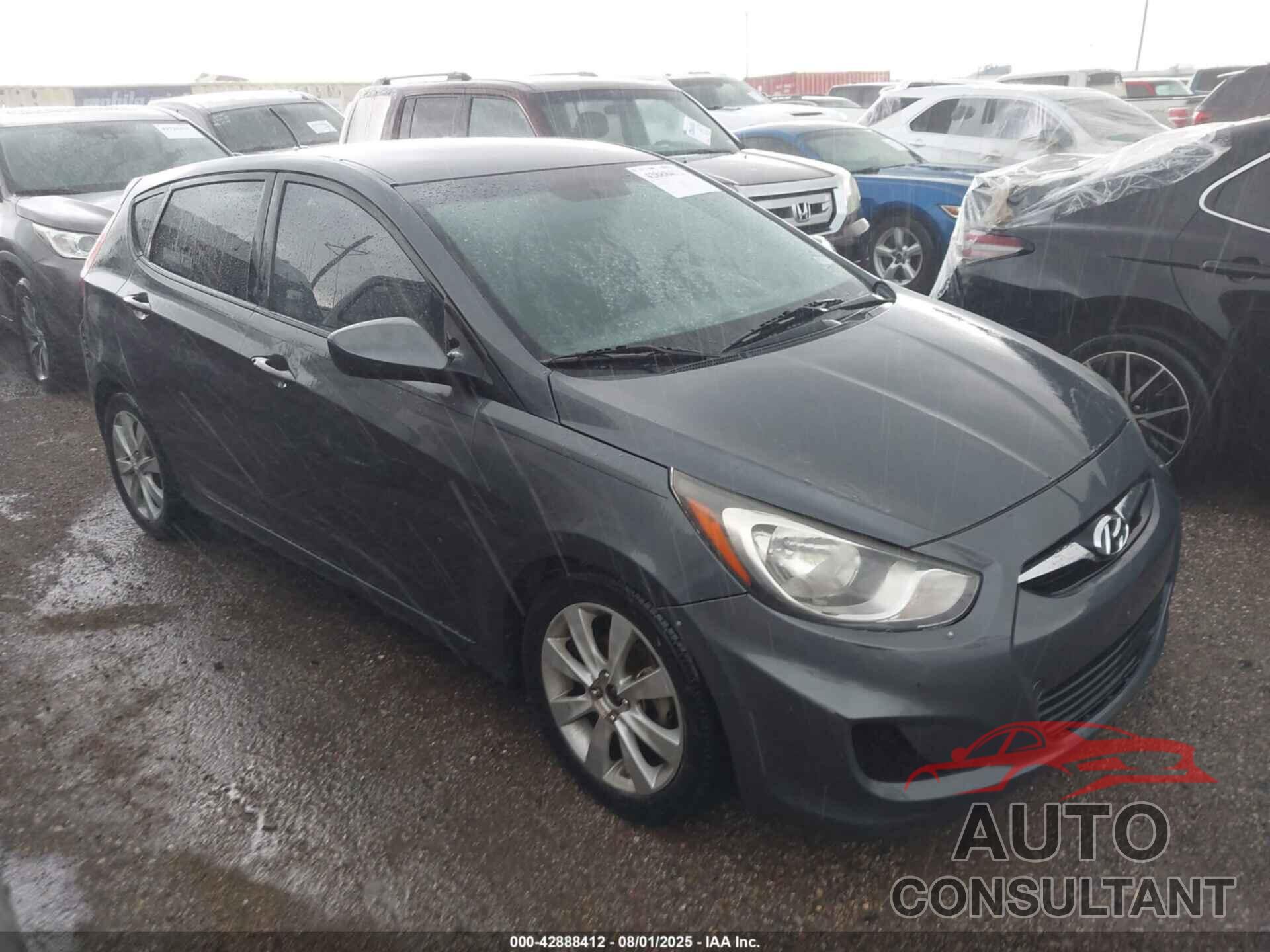 HYUNDAI ACCENT 2012 - KMHCU5AE0CU027605
