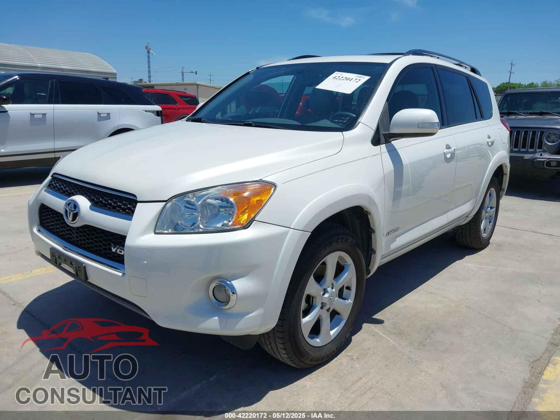 TOYOTA RAV4 2012 - 2T3DK4DV5CW078136