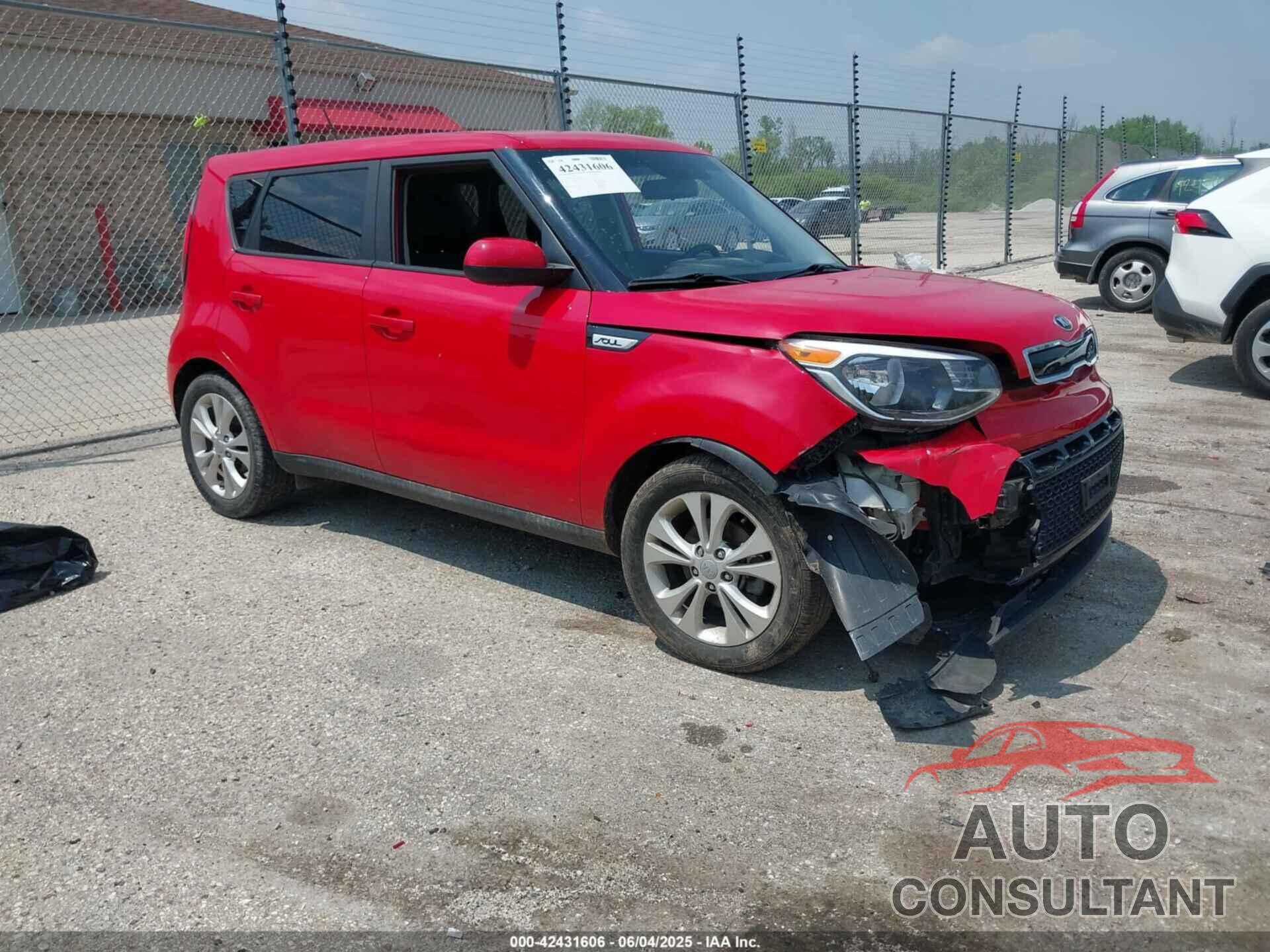 KIA SOUL 2016 - KNDJP3A58G7862475