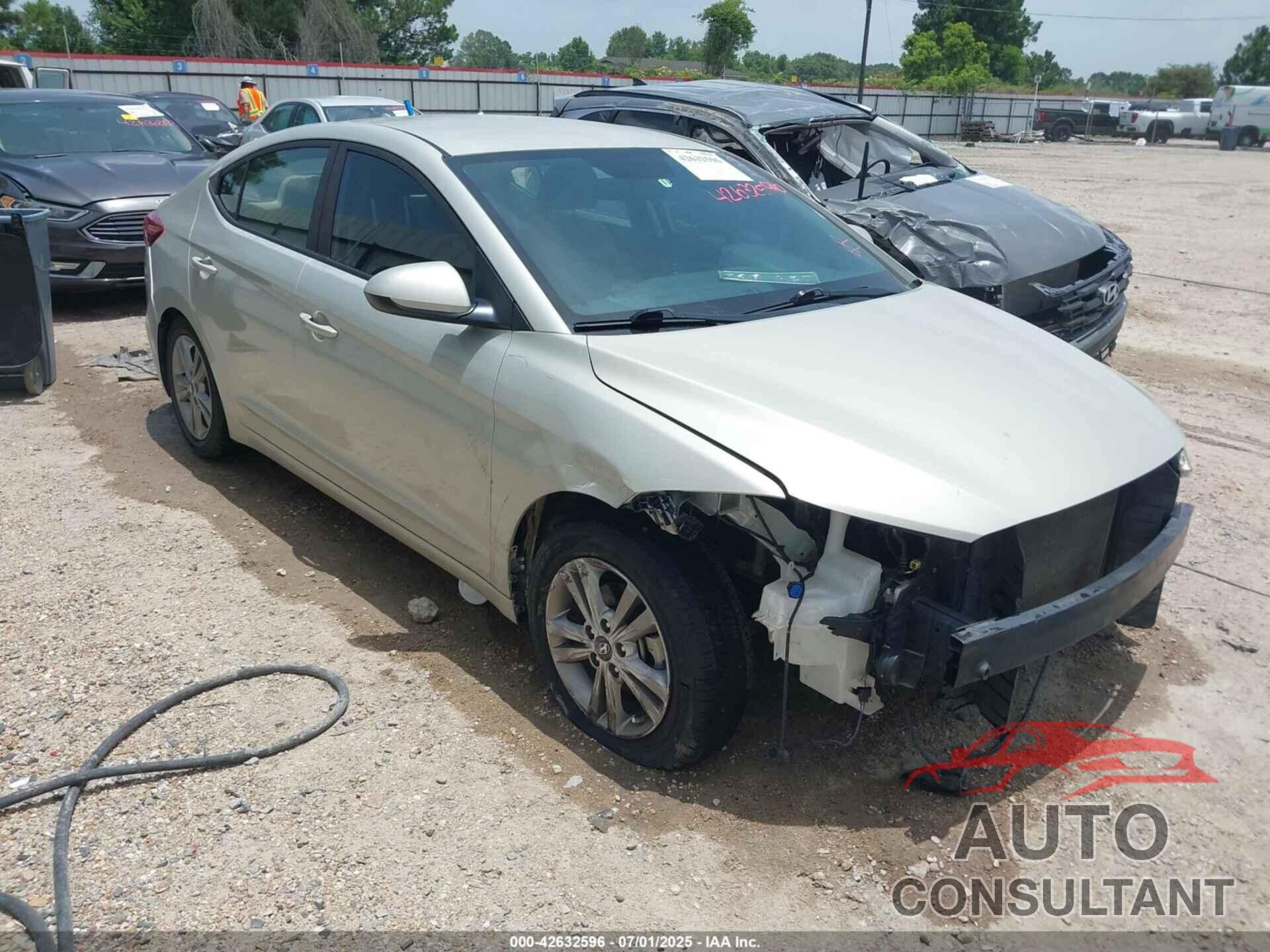 HYUNDAI ELANTRA 2017 - KMHD84LFXHU410340