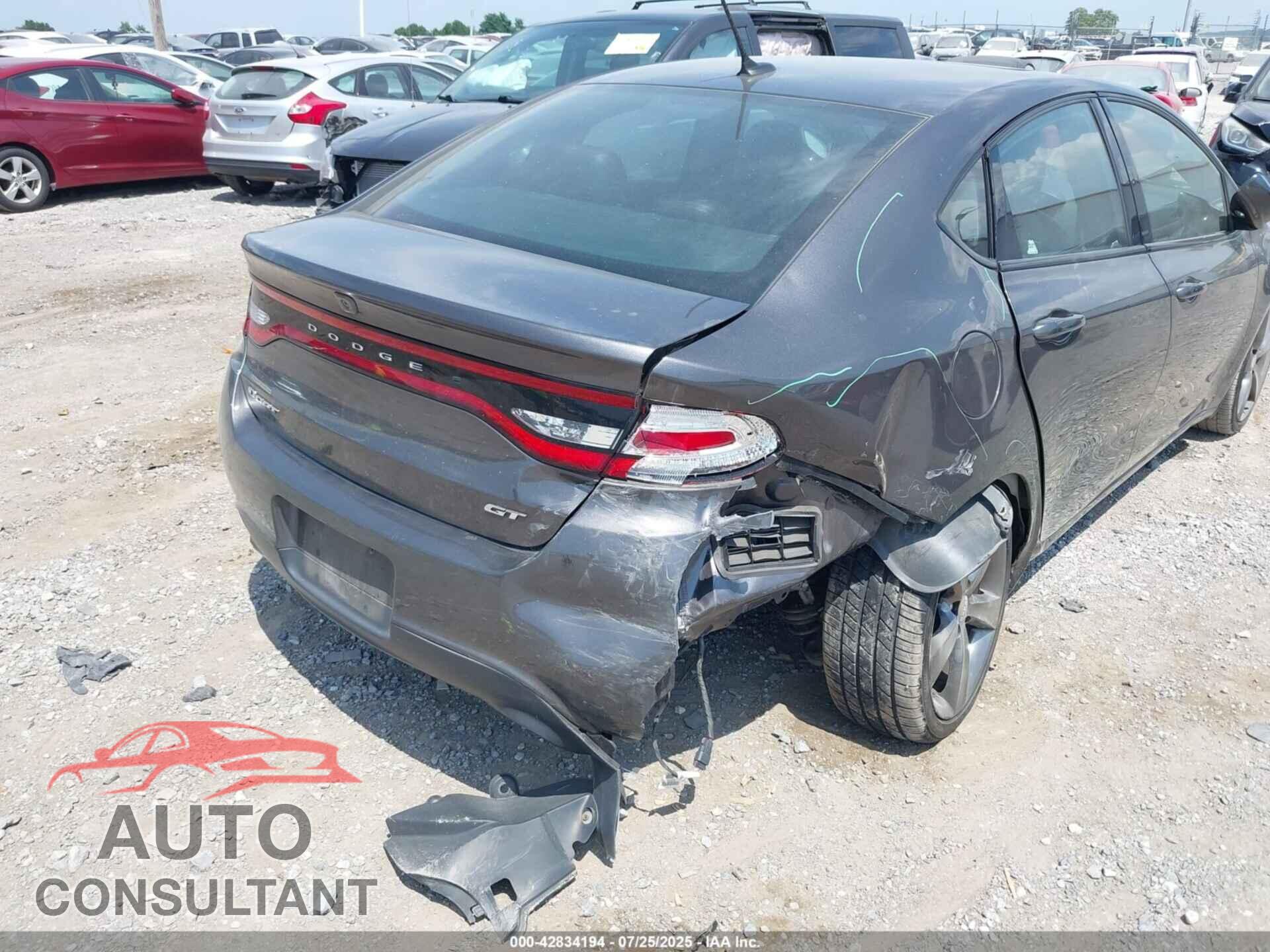 DODGE DART 2016 - 1C3CDFEB1GD578145
