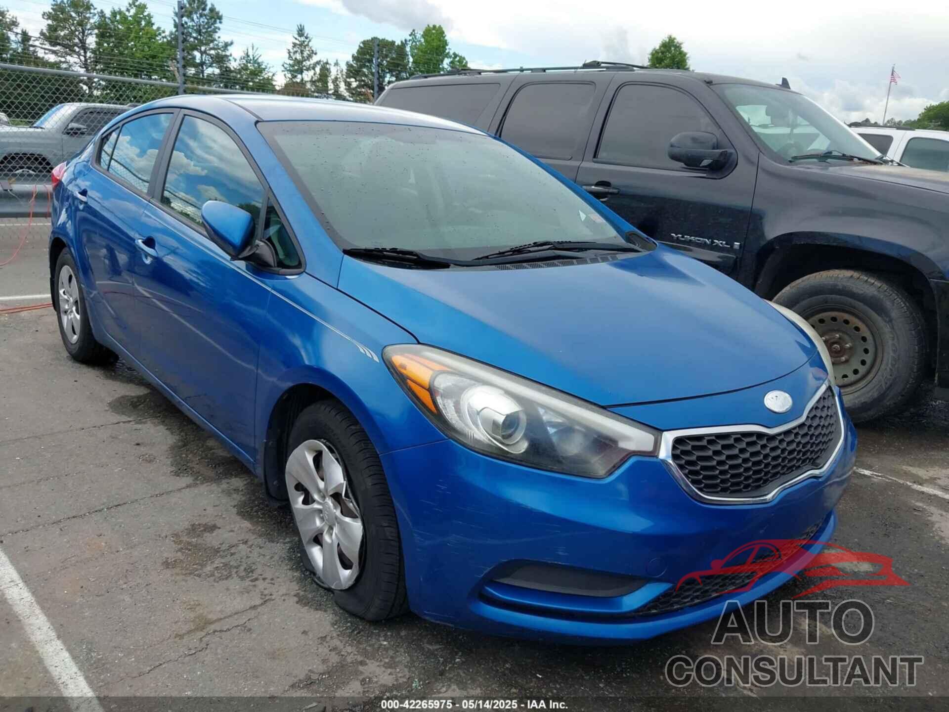 KIA FORTE 2015 - KNAFX4A63F5313200