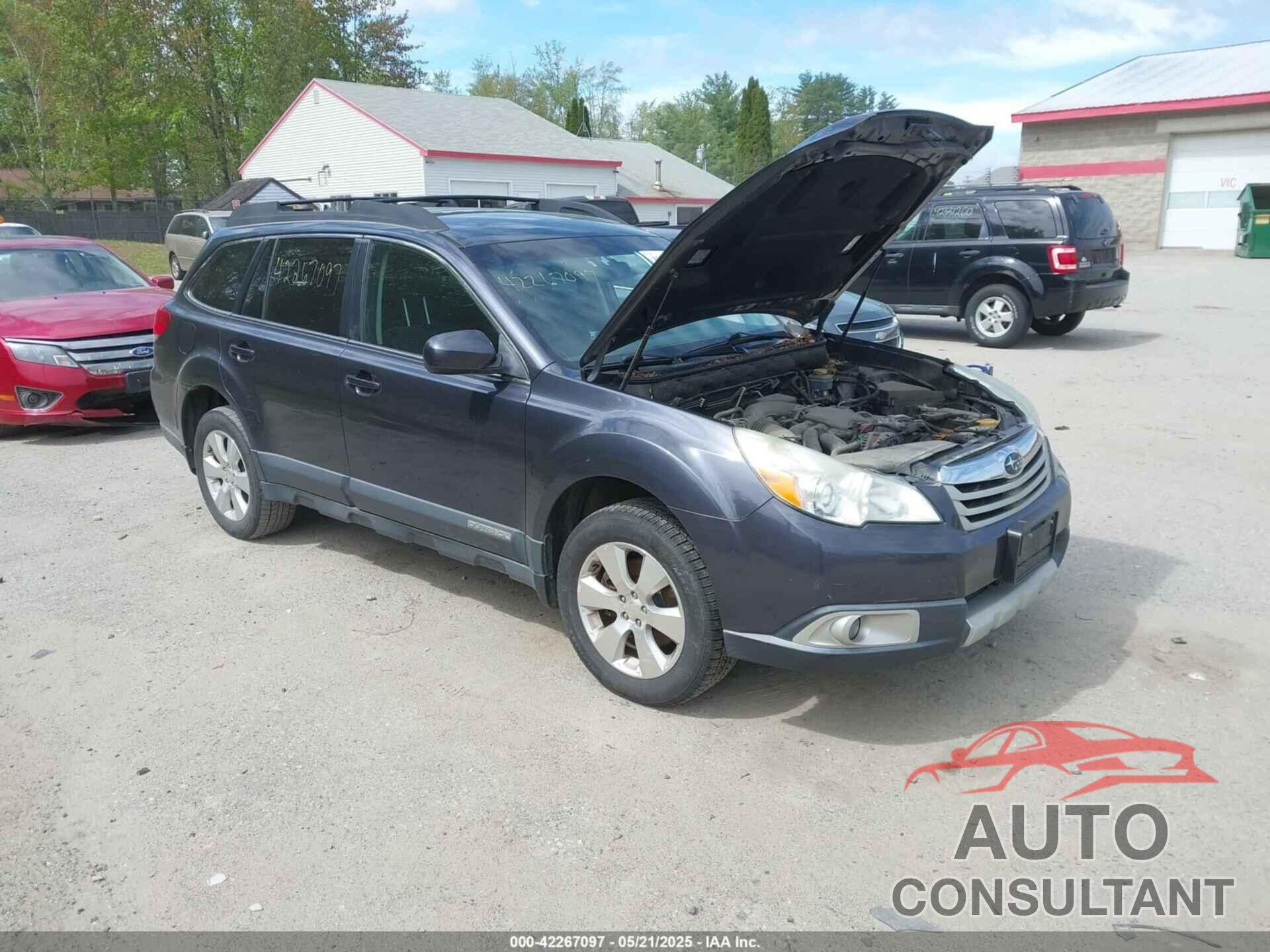 SUBARU OUTBACK 2011 - 4S4BRDLC9B2356803