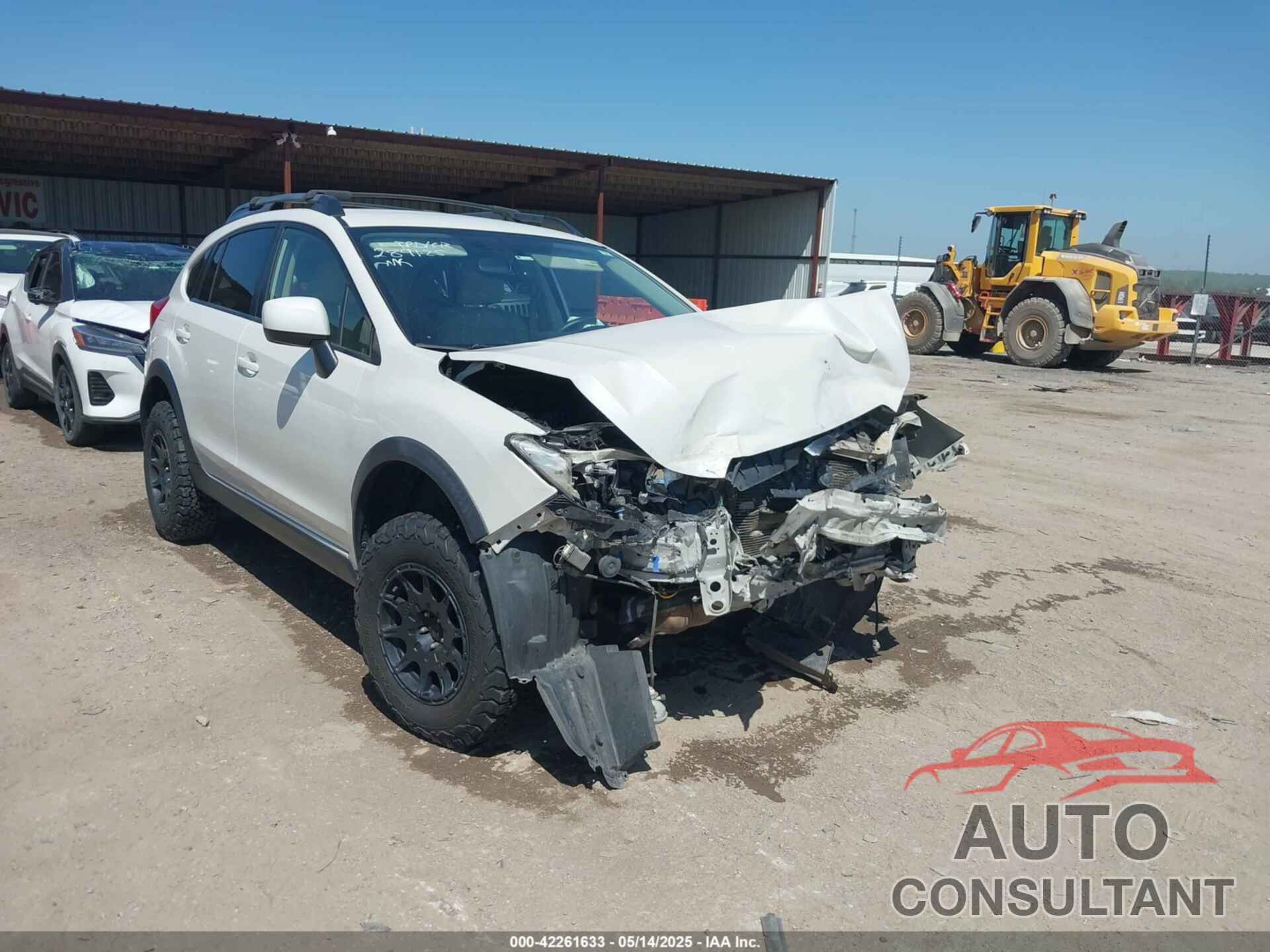 SUBARU XV CROSSTREK 2013 - JF2GPACC5D2217013