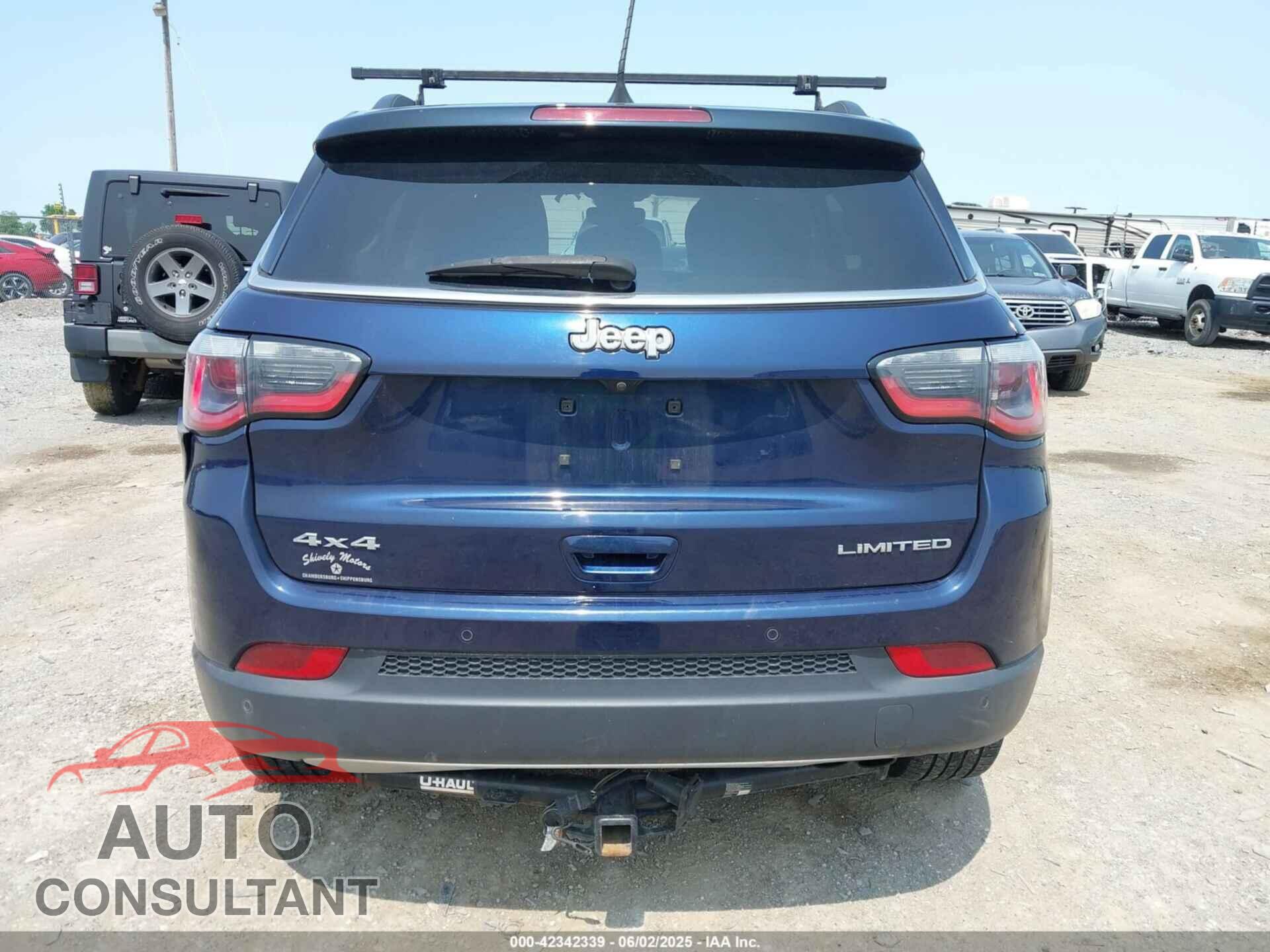 JEEP NEW COMPASS 2017 - 3C4NJDCB6HT611012
