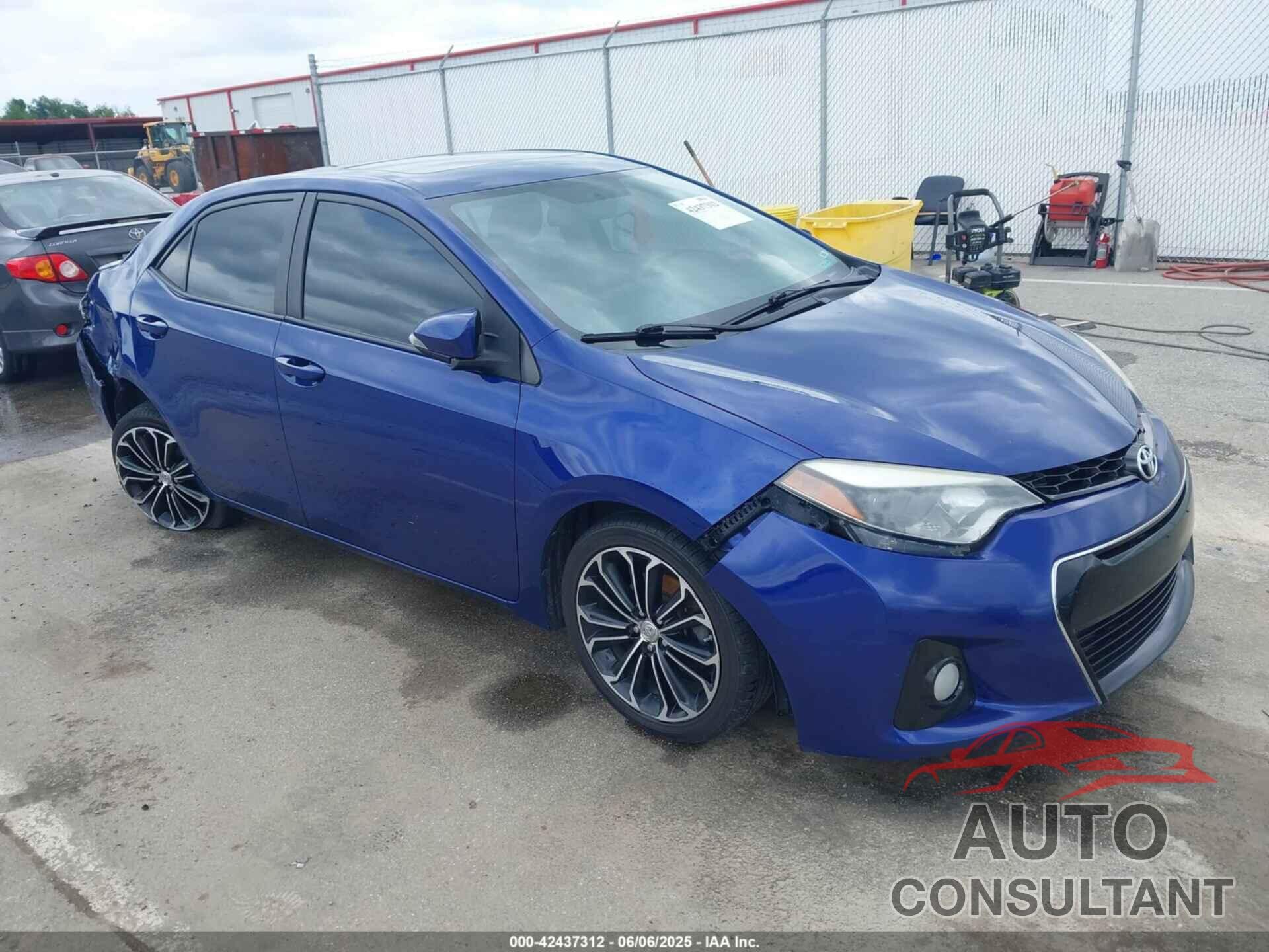 TOYOTA COROLLA 2015 - 2T1BURHE9FC290447