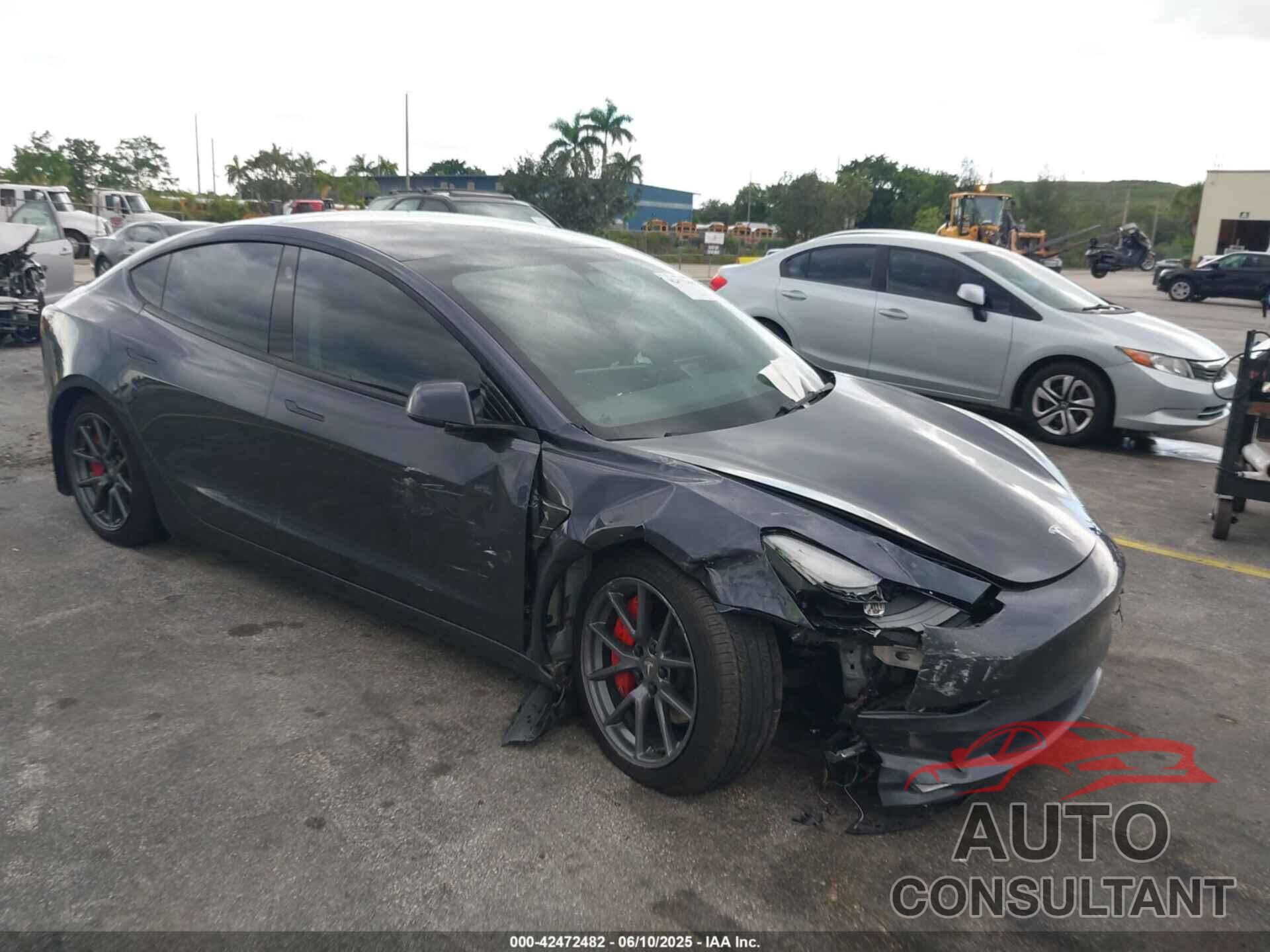 TESLA MODEL 3 2022 - 5YJ3E1EB8NF247242